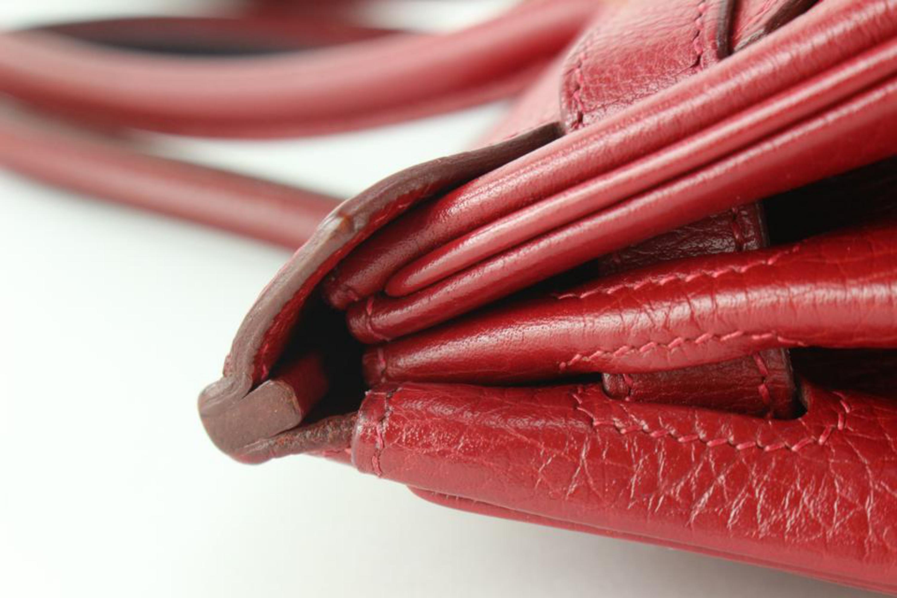 Pink Hermès Rouge Garance Togo Leather Birkin 30 GHW 3H1028