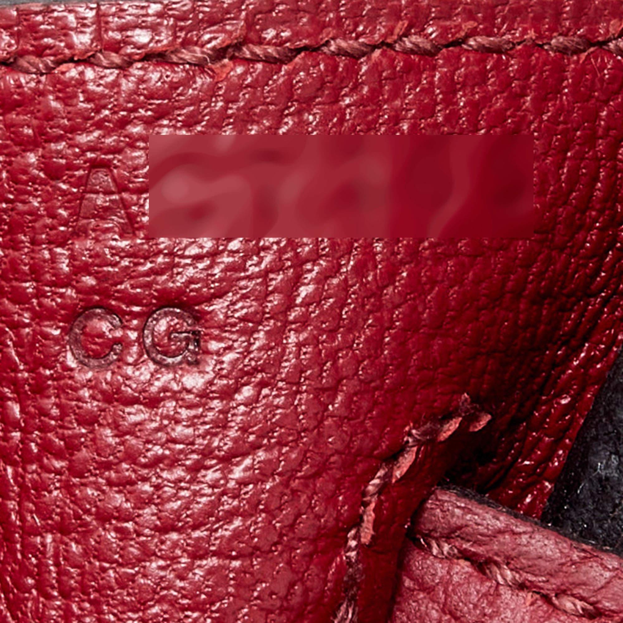 Hermès Rouge Grenat Togo Leather Gold Finish Birkin 25 Bag 11