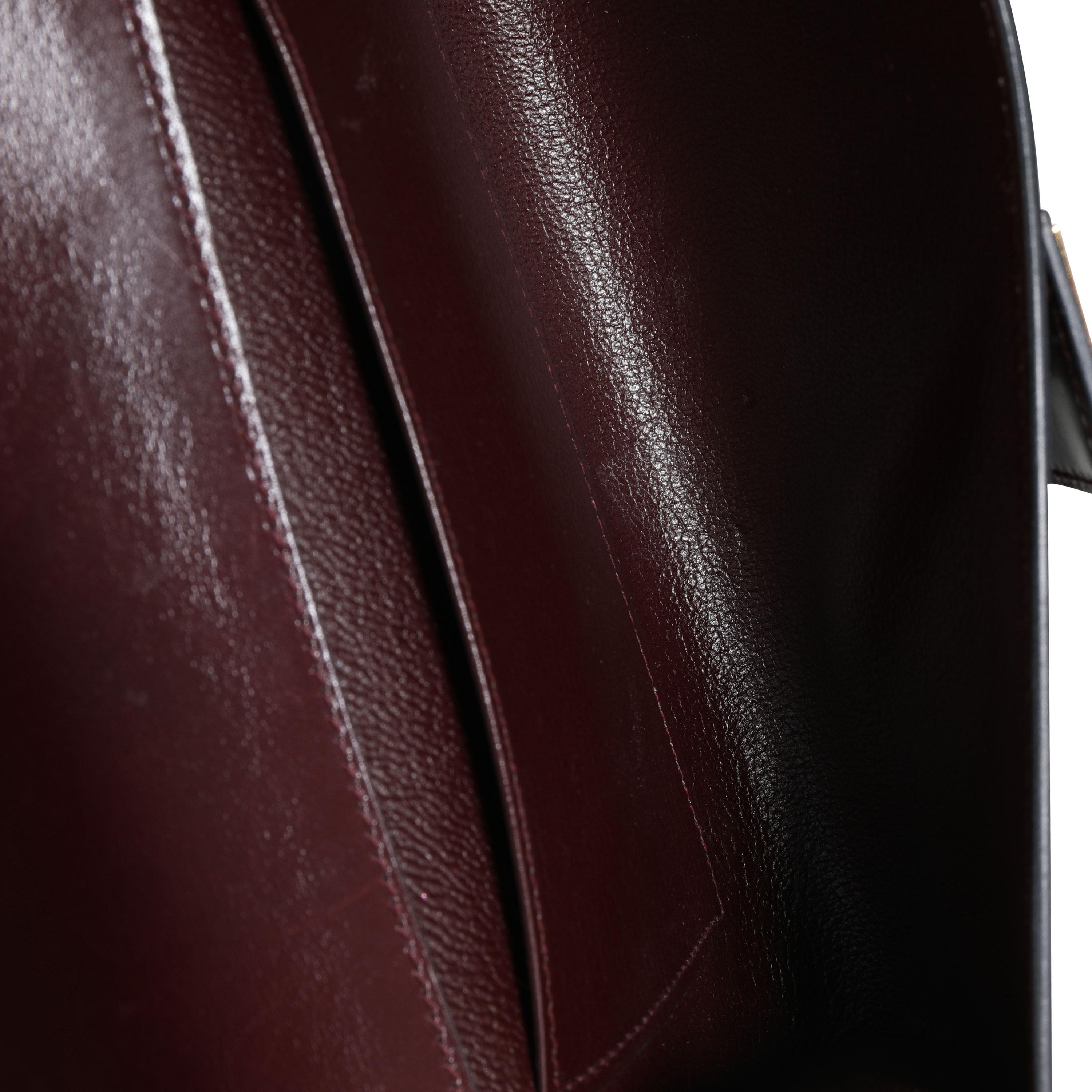 da uomo o donna Hermès Rouge H Box Calf Medor 23 GHW
