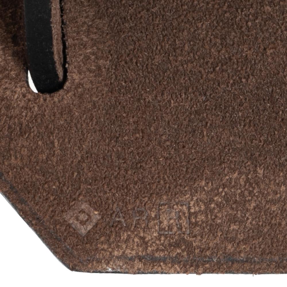 Hermes Rouge H/Ebene Canvas and Leather Herbag Zip 31 Bag 3
