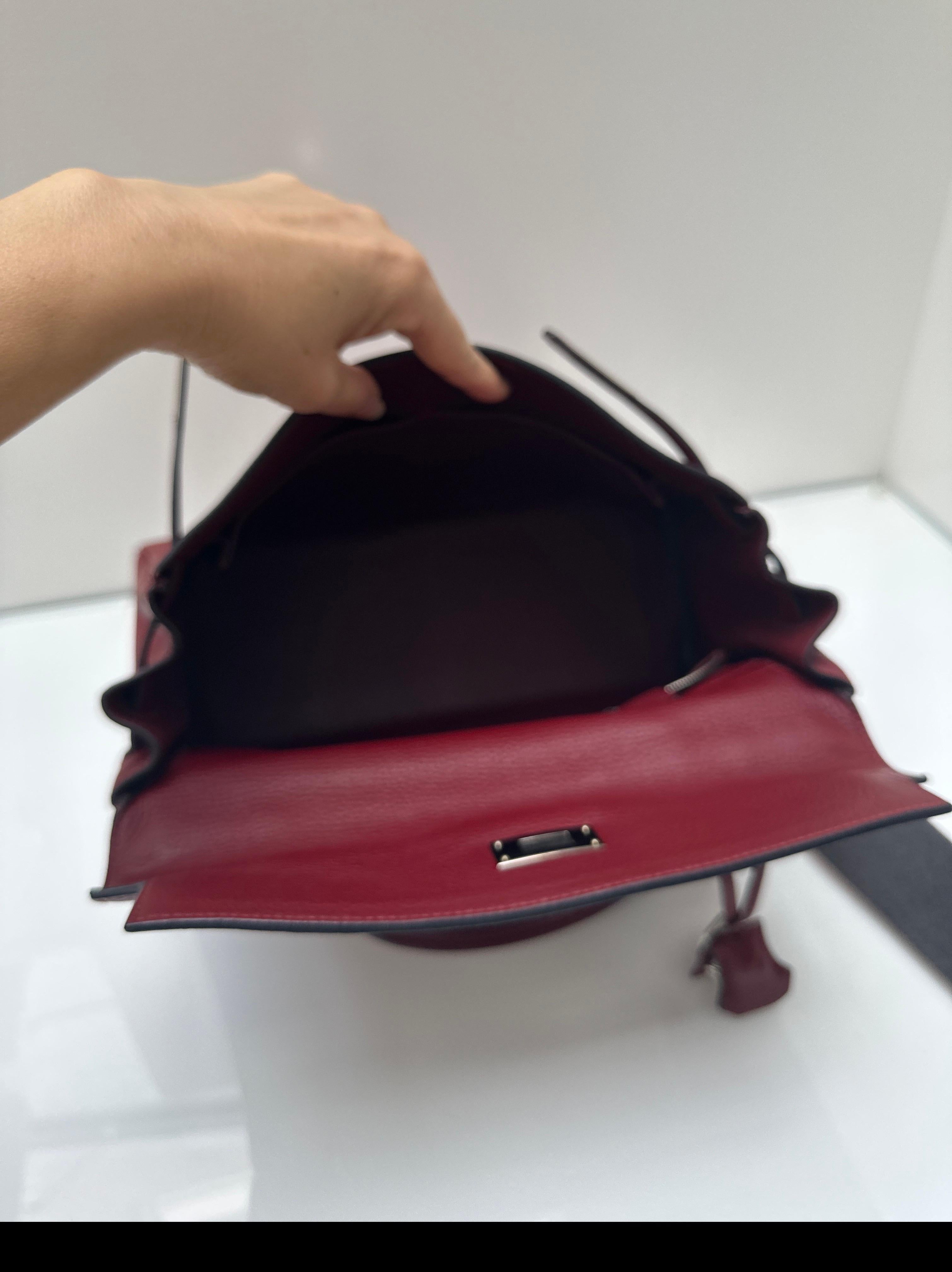 Bolso Hermes Rouge H Kelly 32 en venta 6