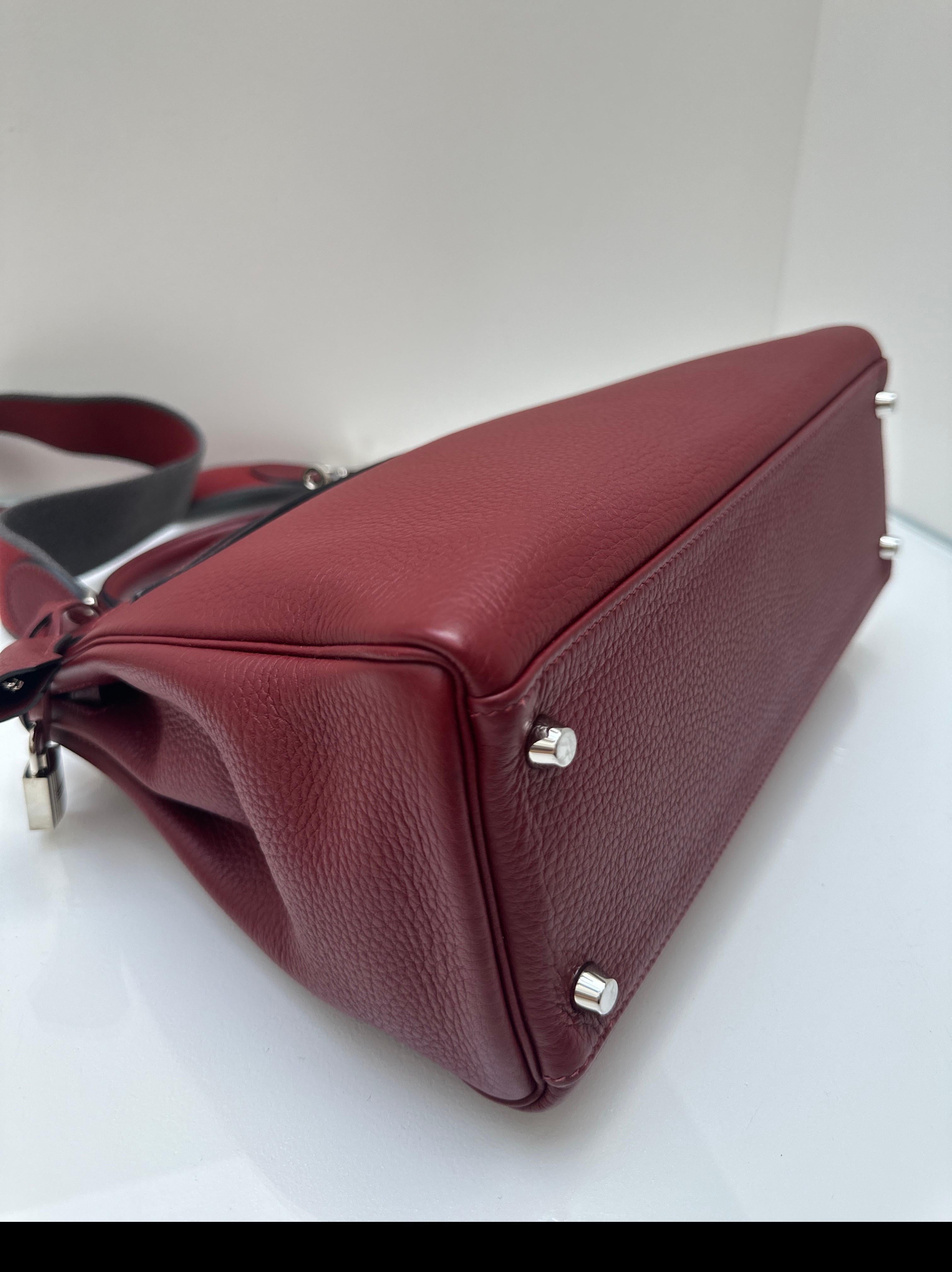 Bolso Hermes Rouge H Kelly 32 en venta 10