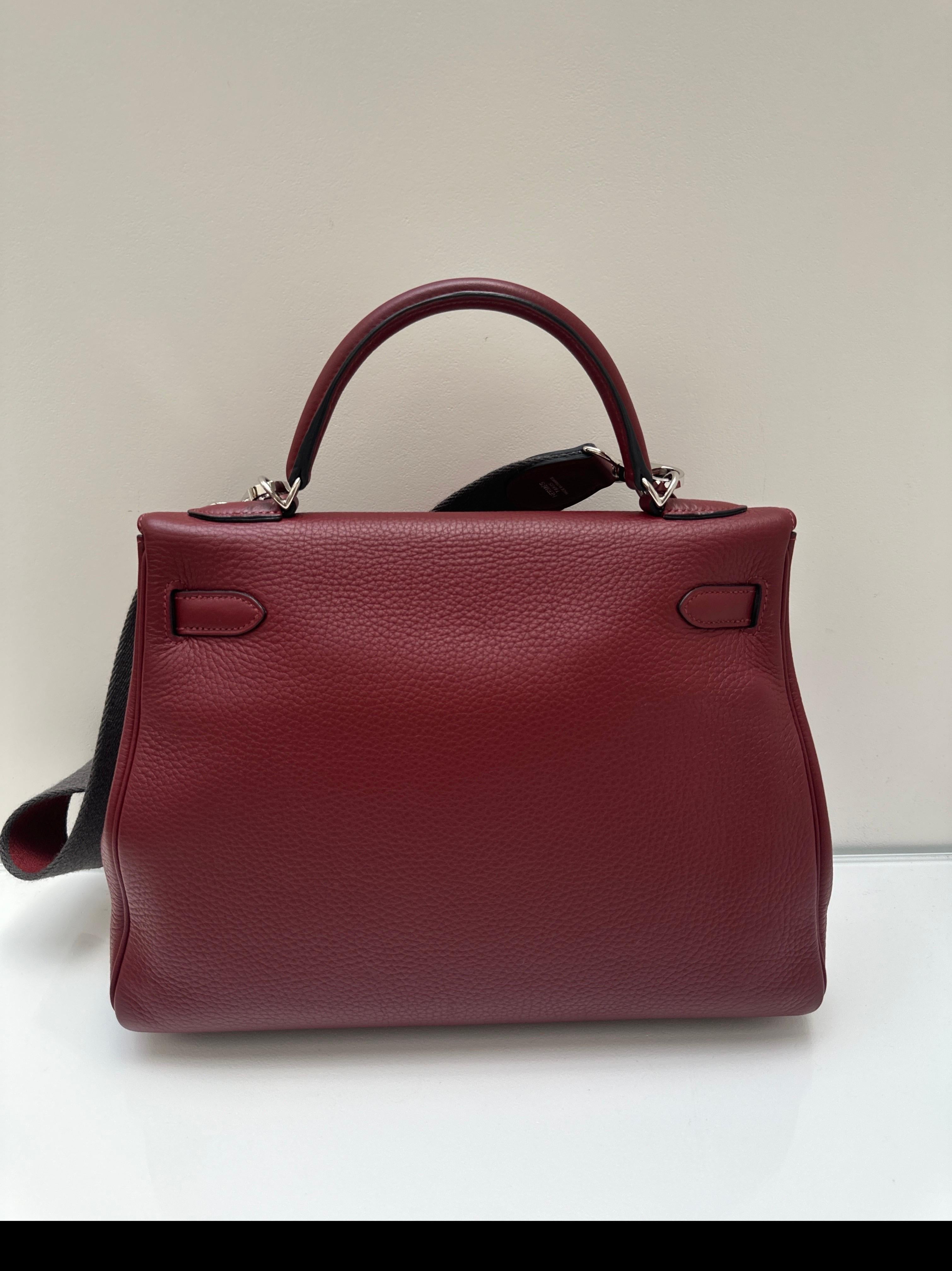 Bolso Hermes Rouge H Kelly 32 en venta 15