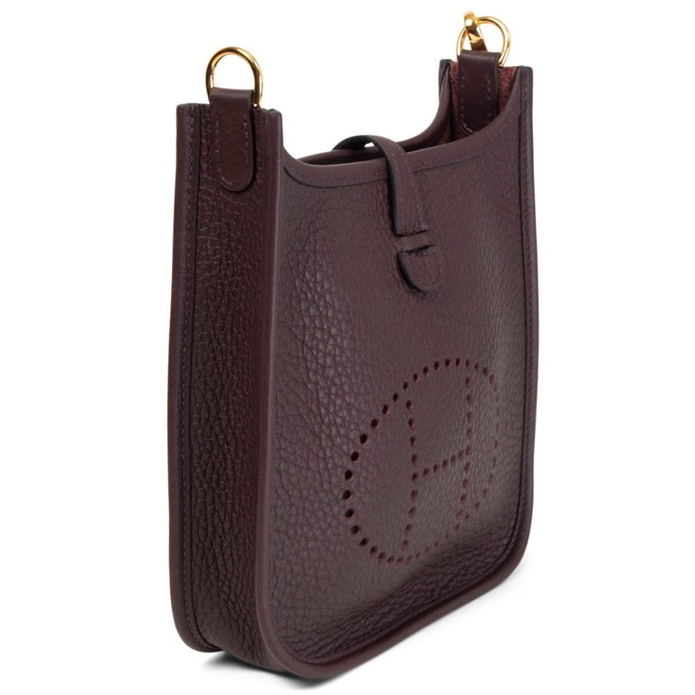 hermes evelyne burgundy