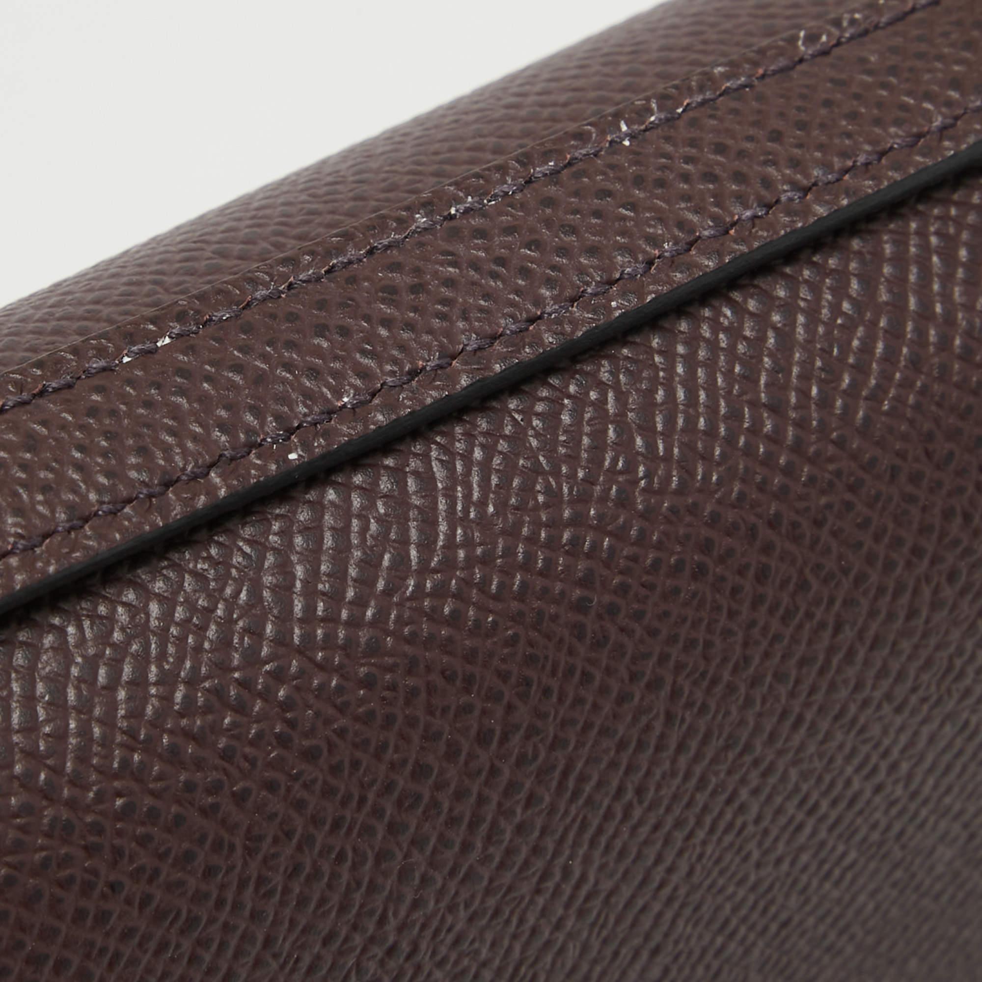 Hermes Rouge Sellier Epsom Leather Enamel Palladium Finish Constance 18 Bag 10
