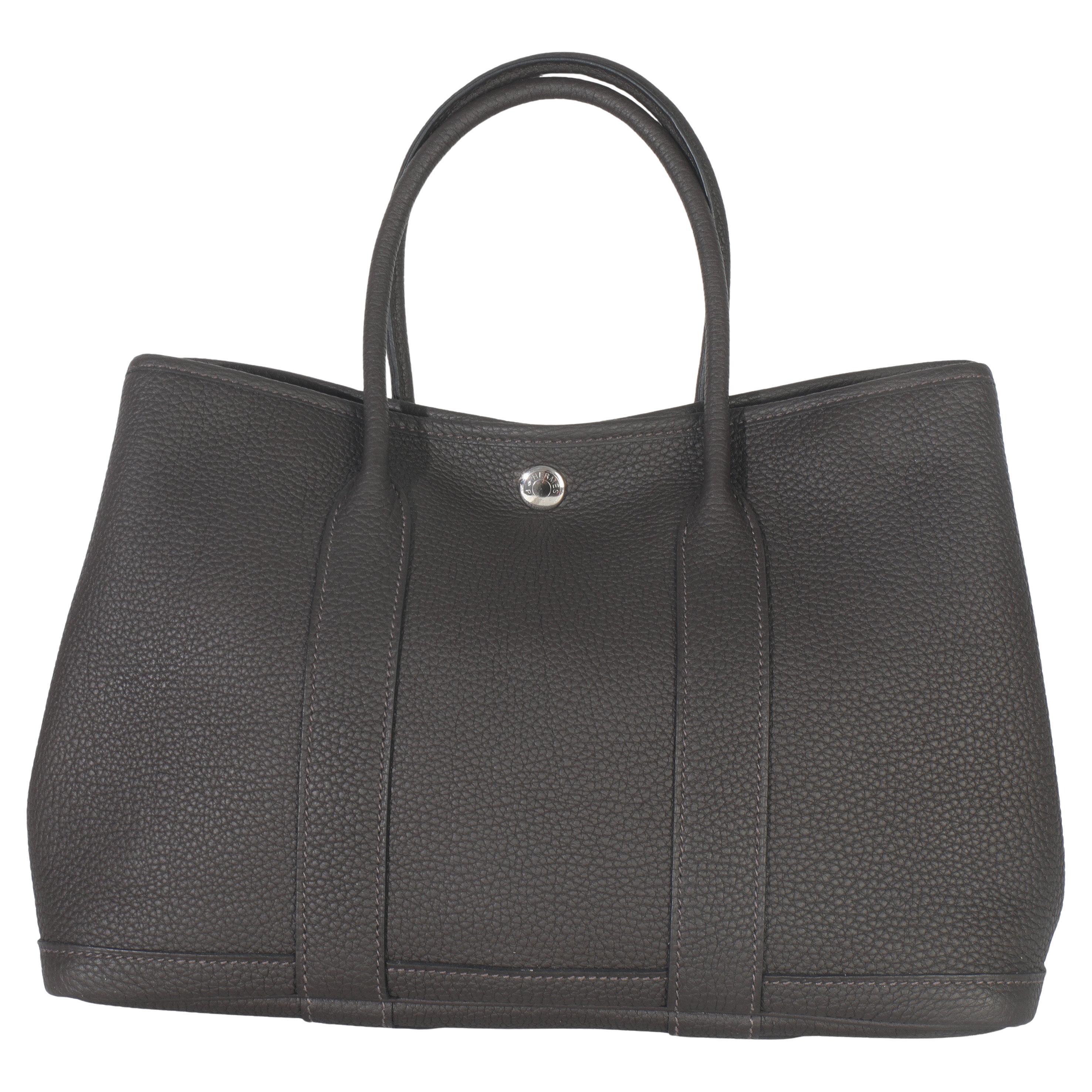 Hermès Rouge Sellier Negonda Garden Party 30 PHW