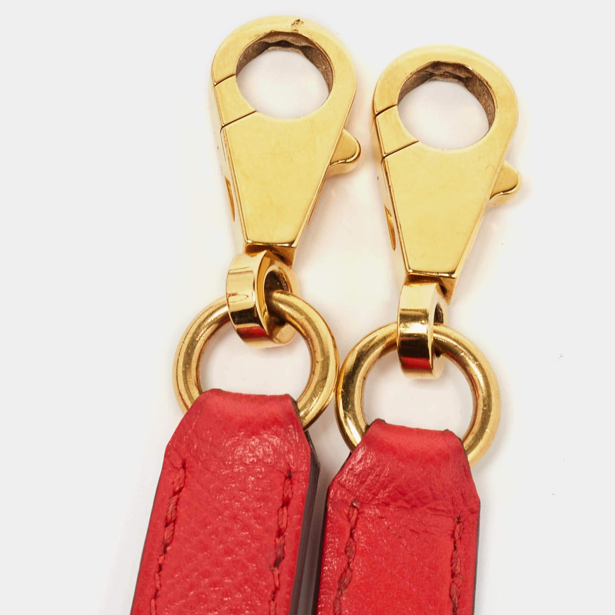 Women's Hermes Rouge Tomate Epsom Leather Gold Finish Kelly Sellier 28 Bag For Sale