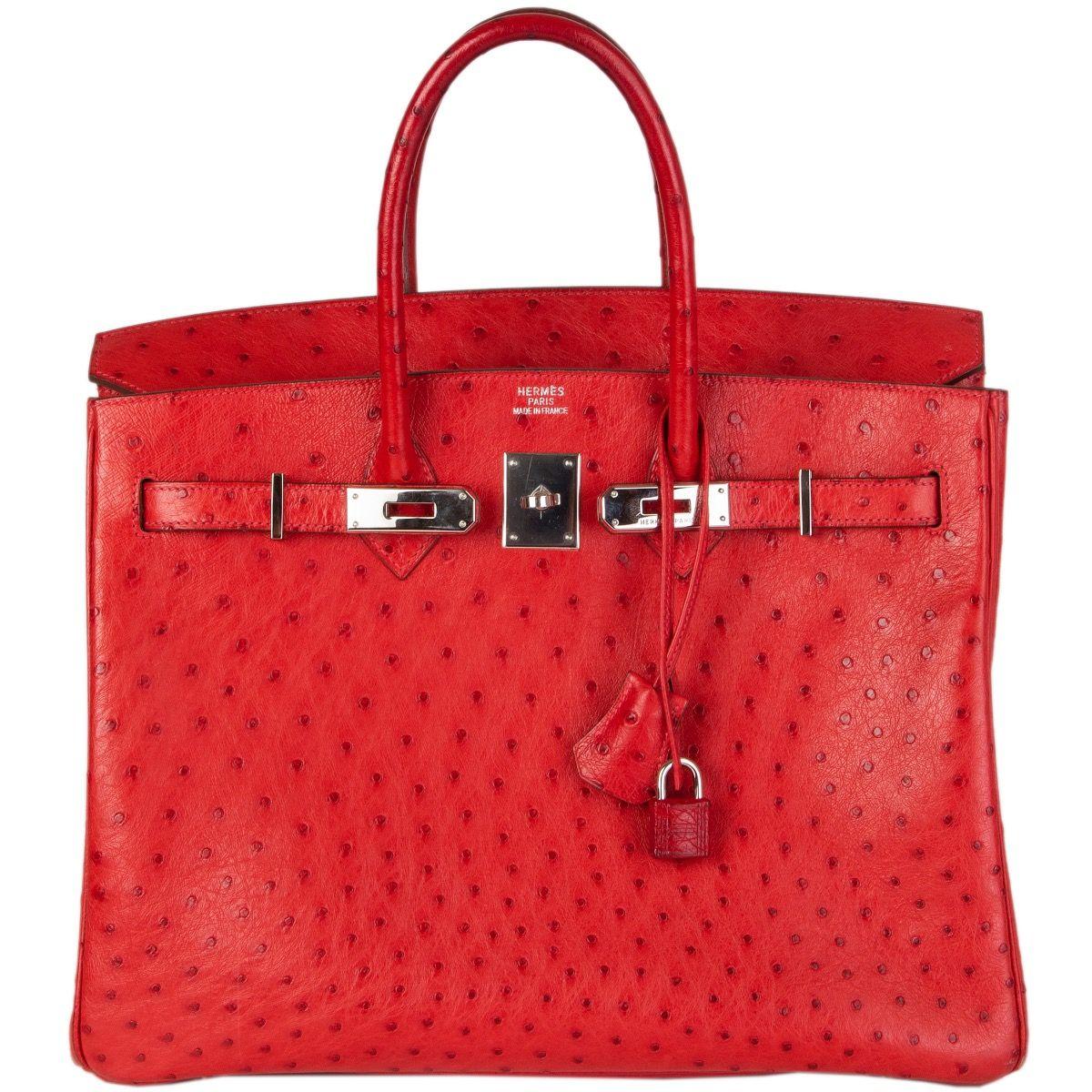 red birkin bag