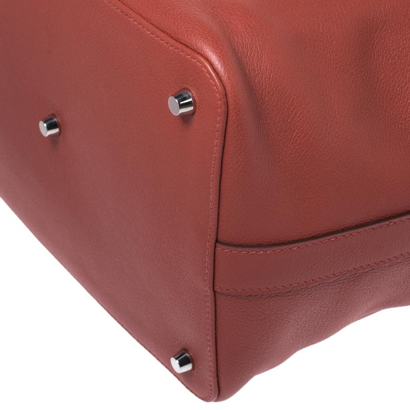 Hermes Rouge Vinitienne Ever Color Leather Palladium Toolbox 26 Bag 1
