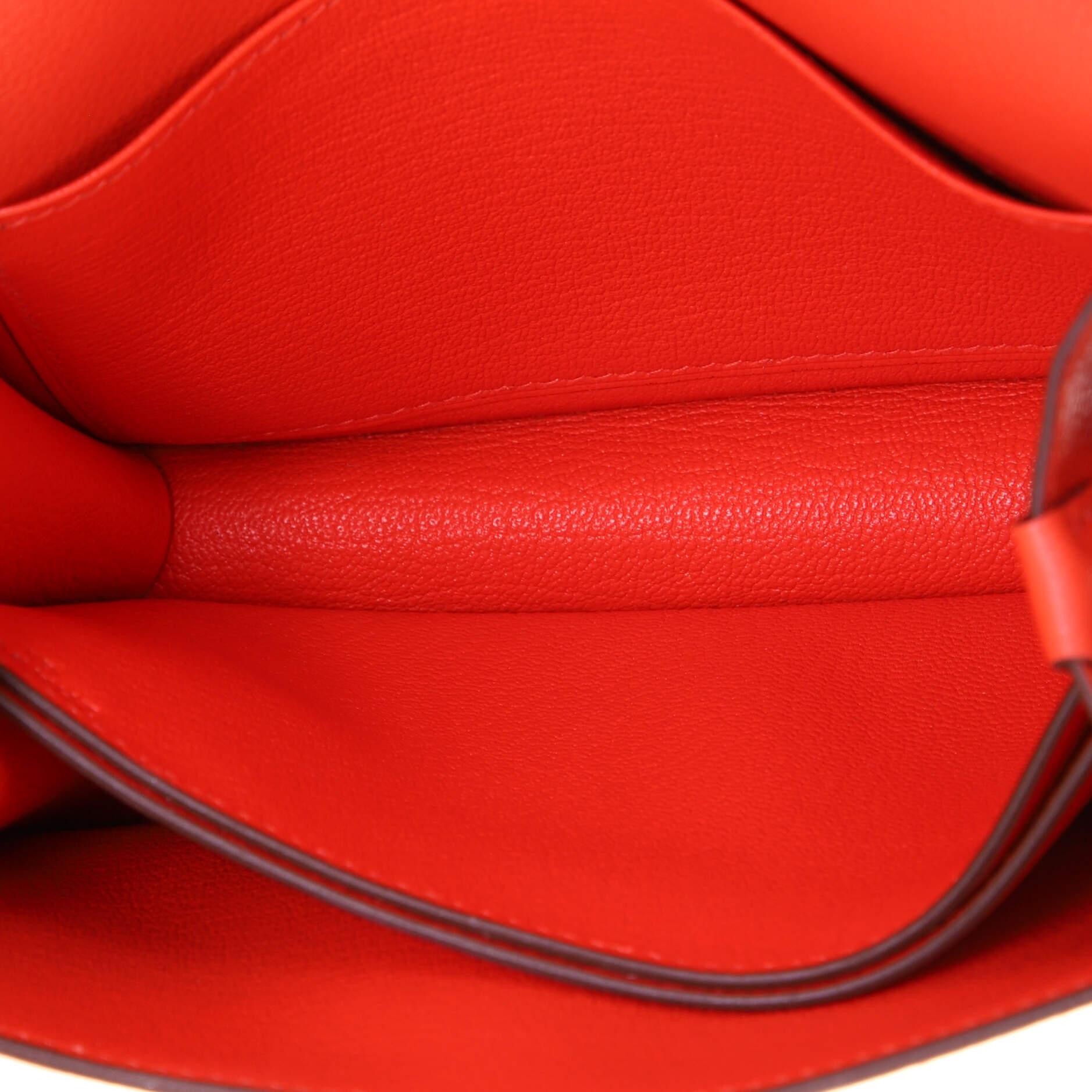 Hermes Roulis Bag Evercolor 18 In Good Condition In NY, NY