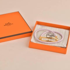 HERMÈS Bracelet Roulis Double Tour