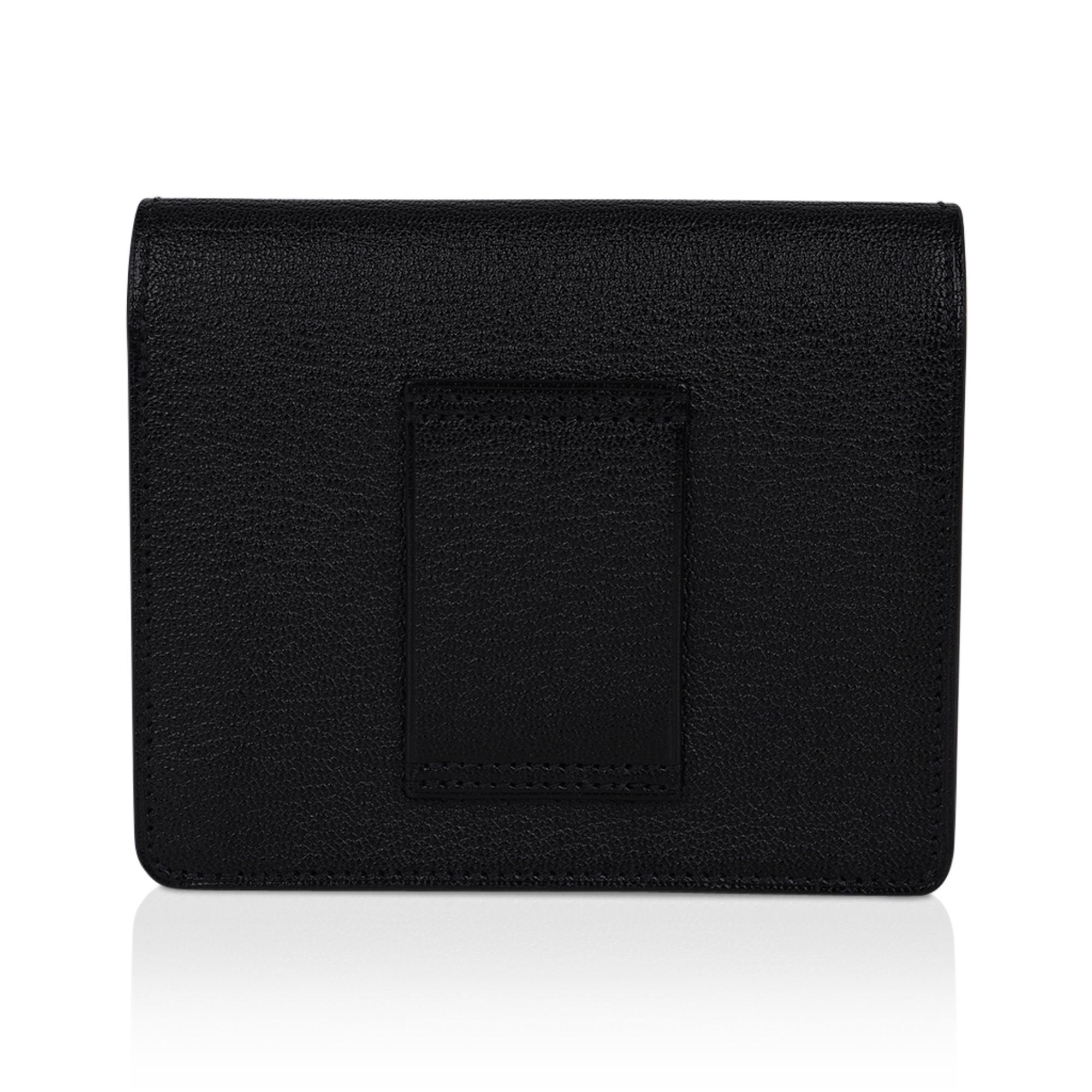 Hermes Roulis Slim Cartera Riñonera Herrajes Paladio Negro en venta 2