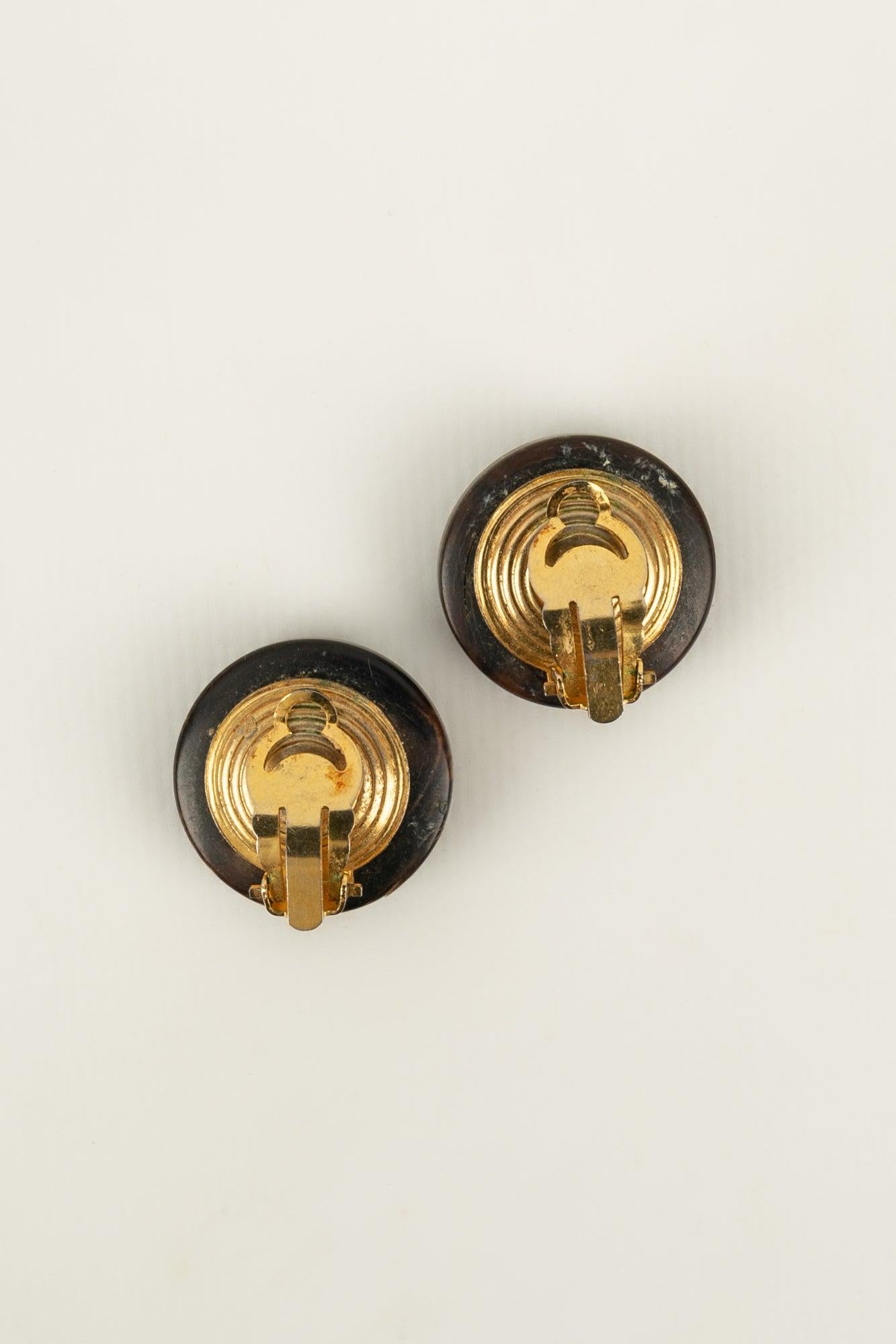 Hermès Round Earrings 