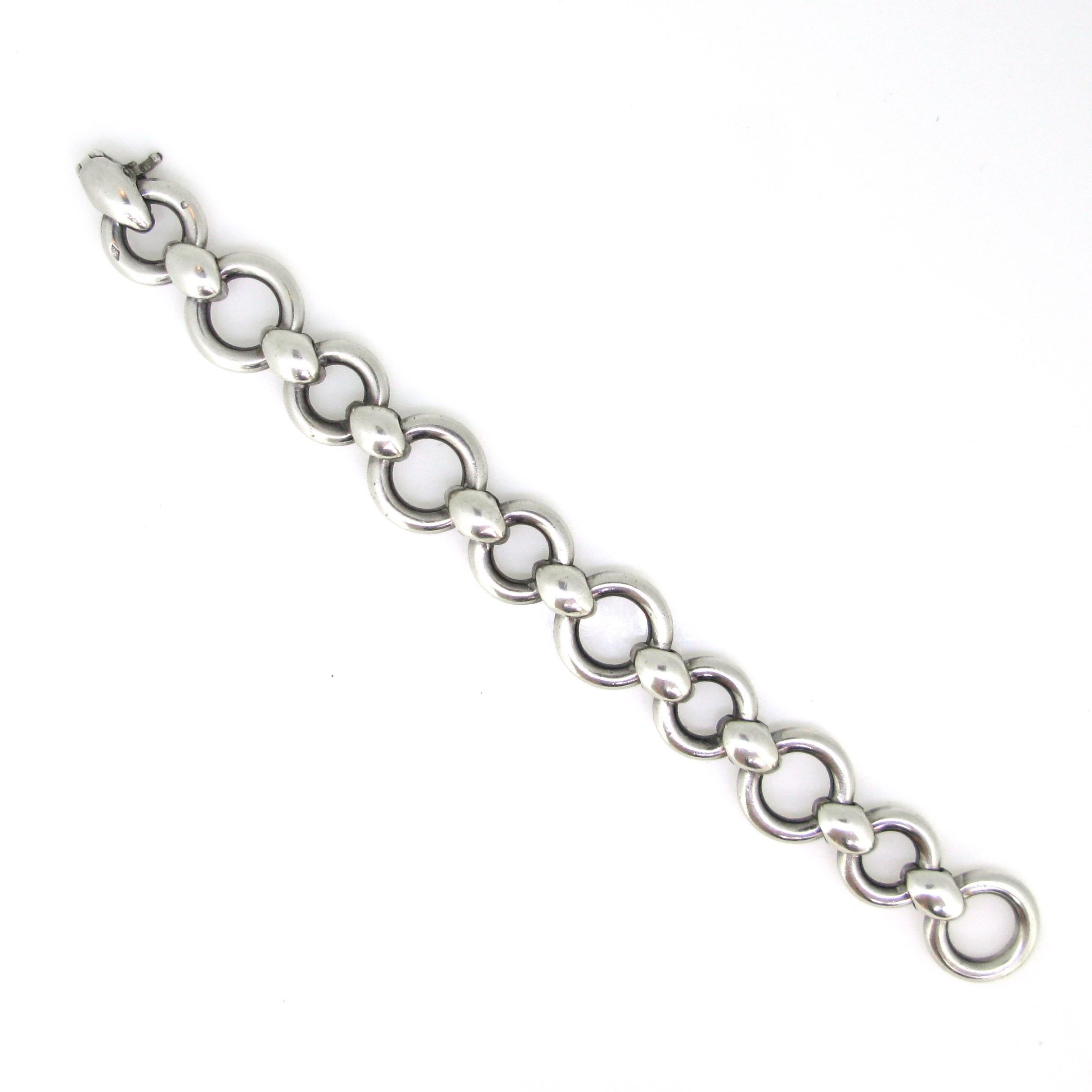 links silver bracelet