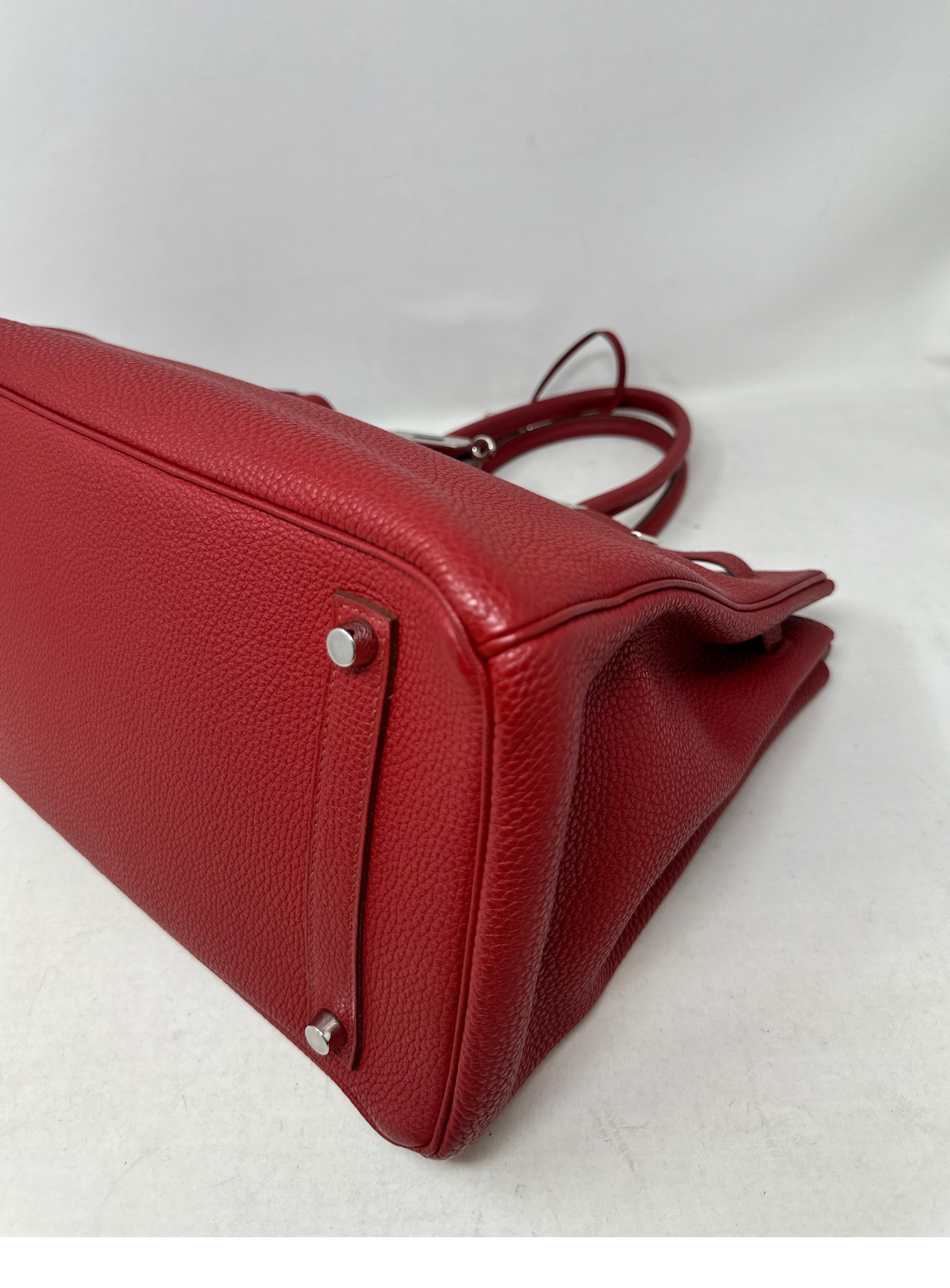 Hermes Rubis Birkin 35 Bag 6