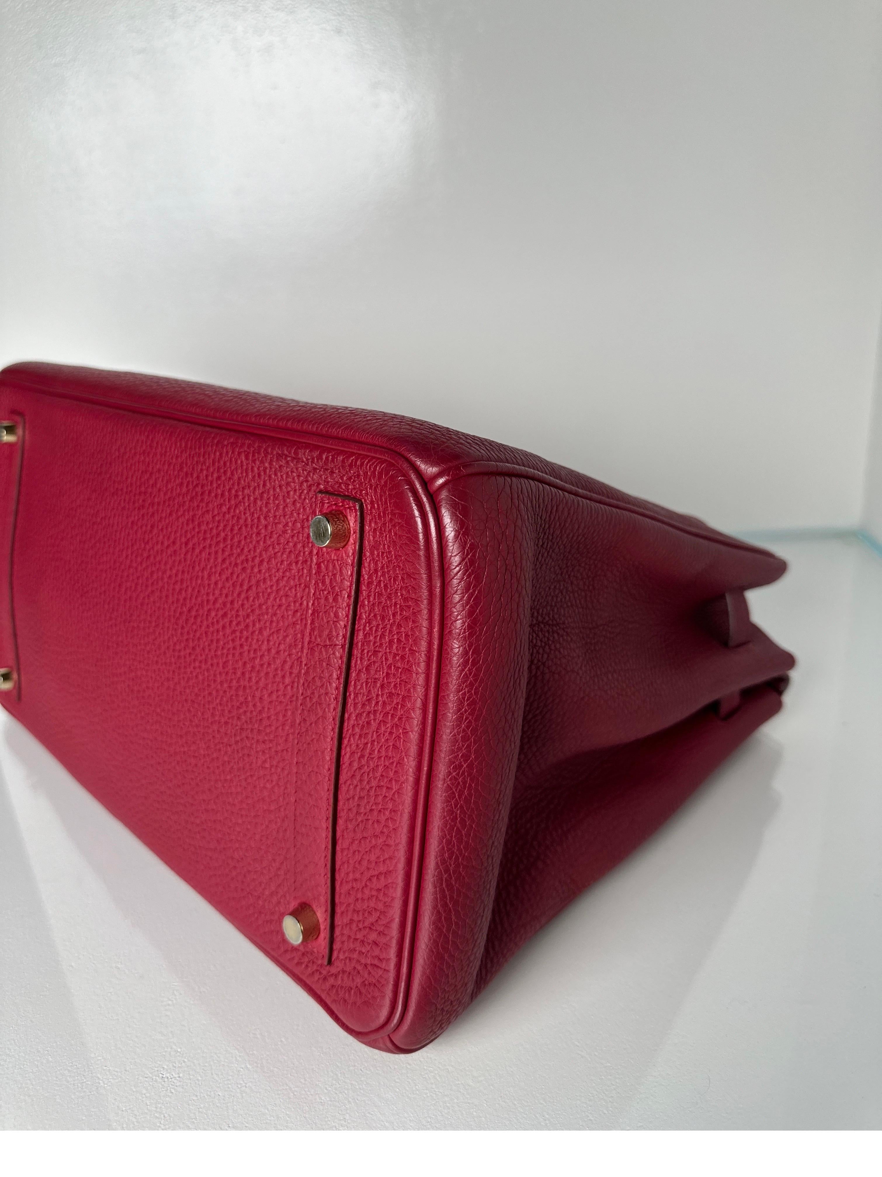 Hermes Rubis Birkin 35 Bag 5