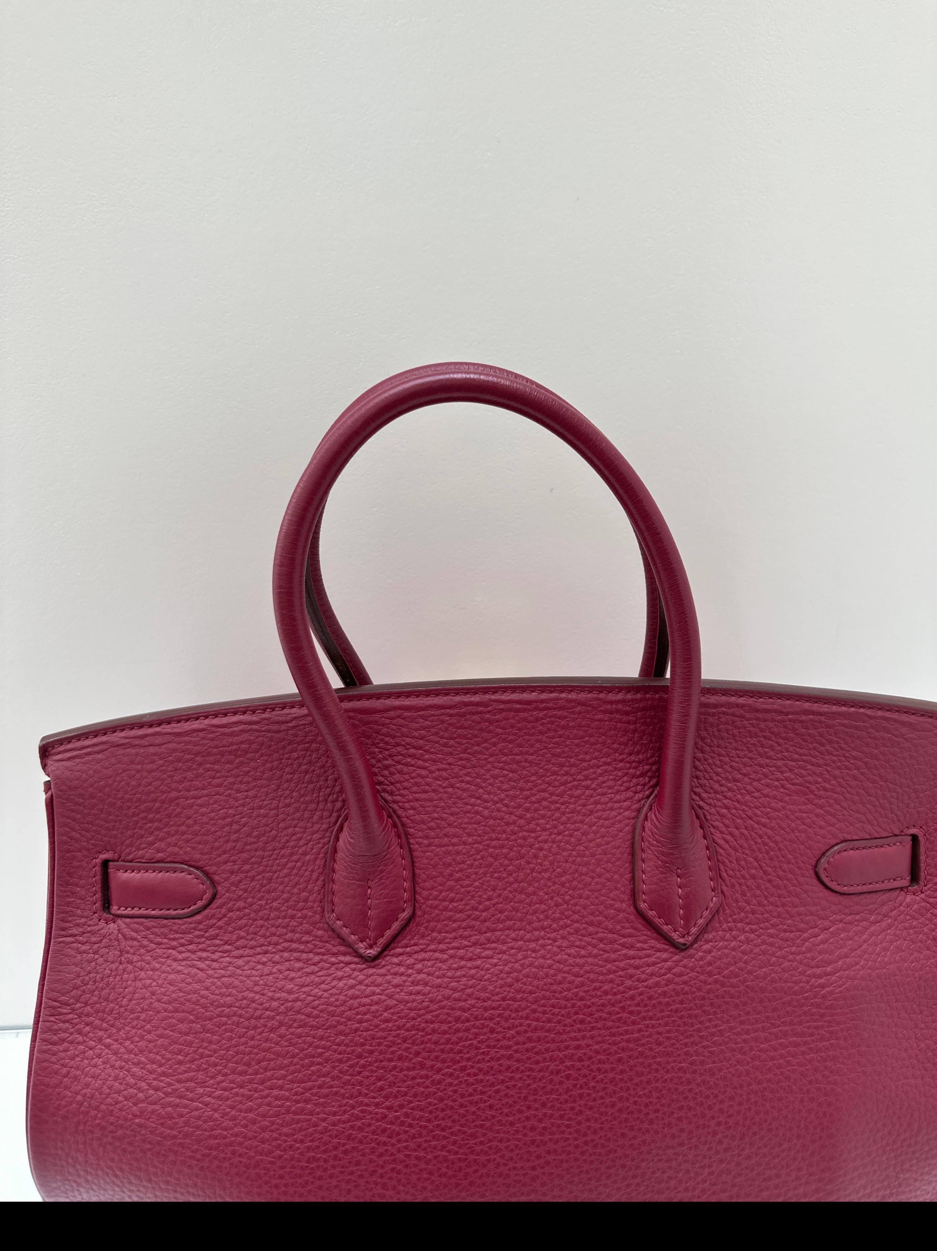 Hermes Rubis Birkin 35 Bag For Sale 6