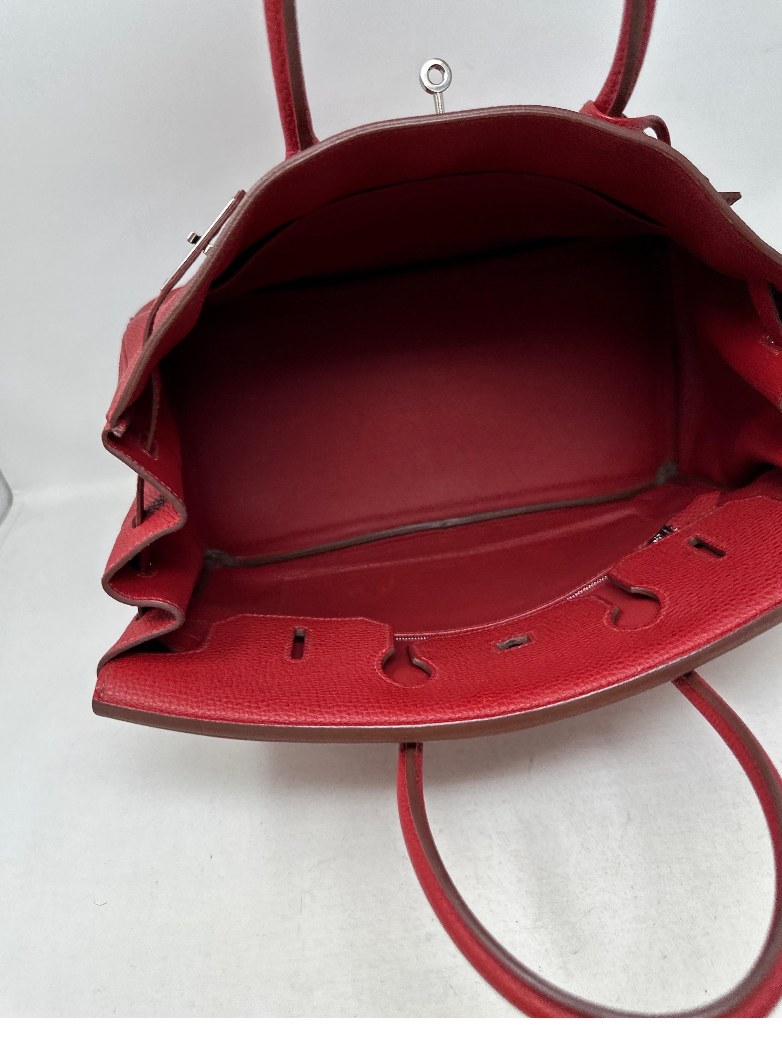 Hermes Rubis Birkin 35 Bag 9