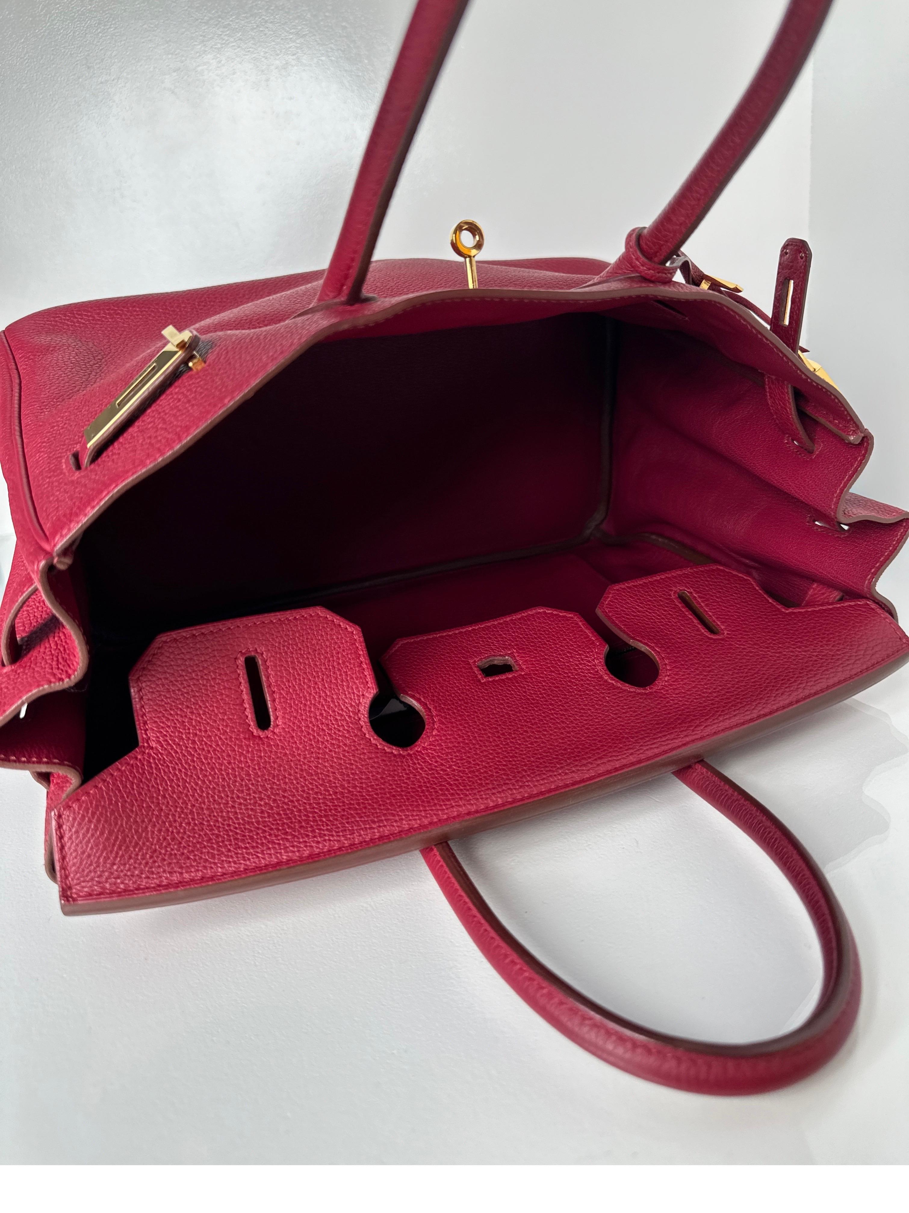 Hermes Rubis Birkin 35 Bag 10