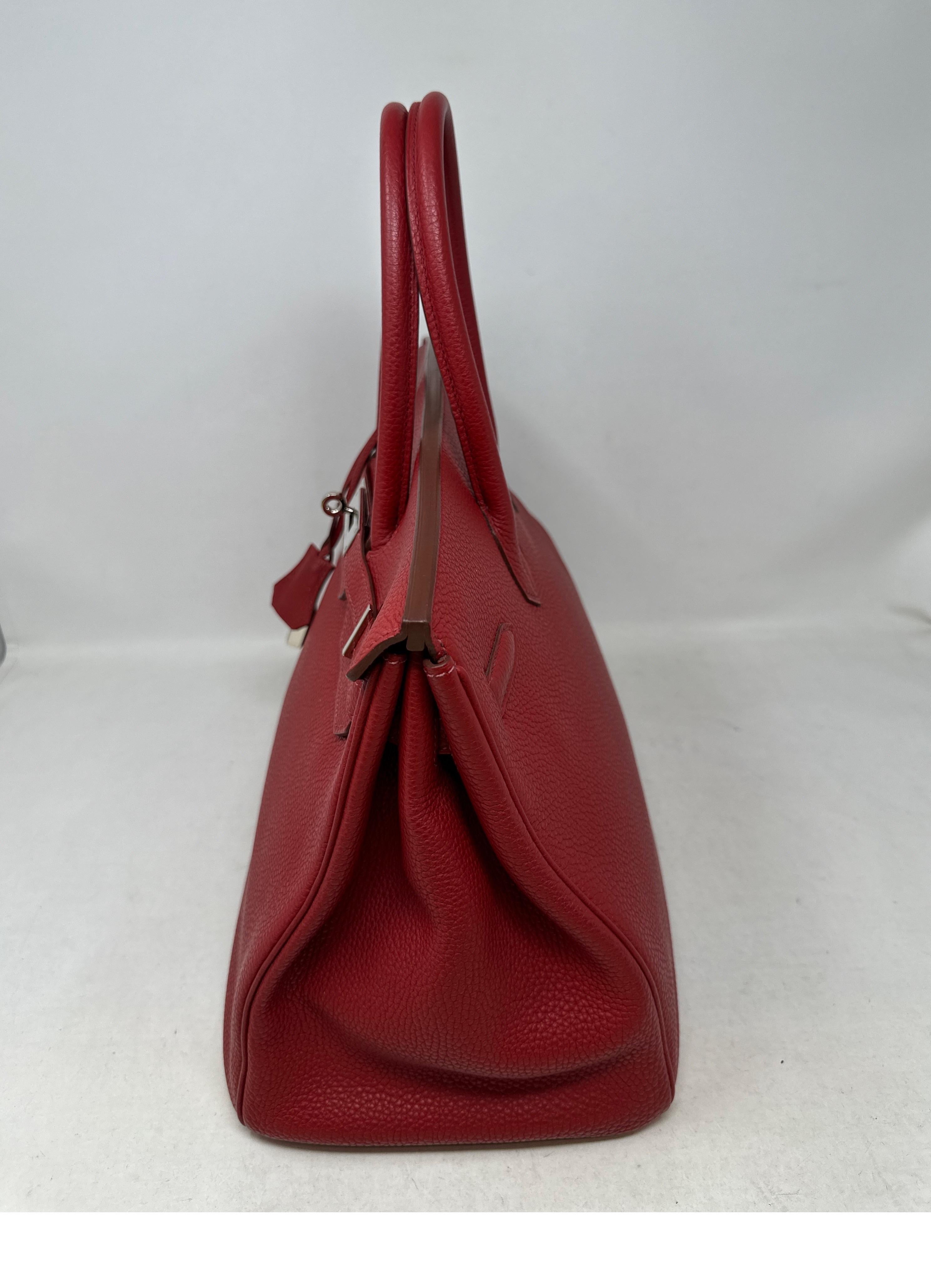 Hermes Rubis Birkin 35 Bag 16