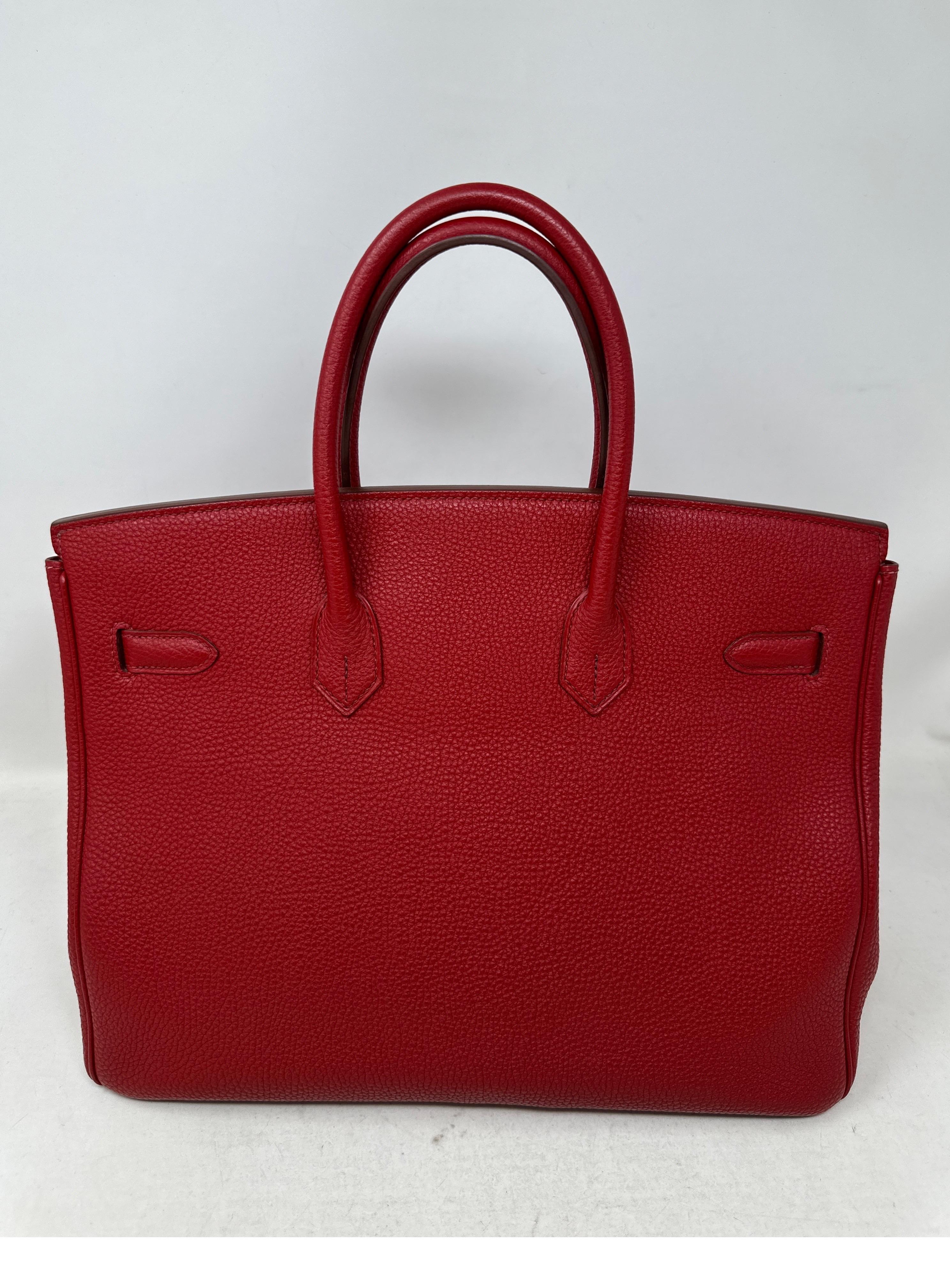 Hermes Rubis Birkin 35 Bag 2