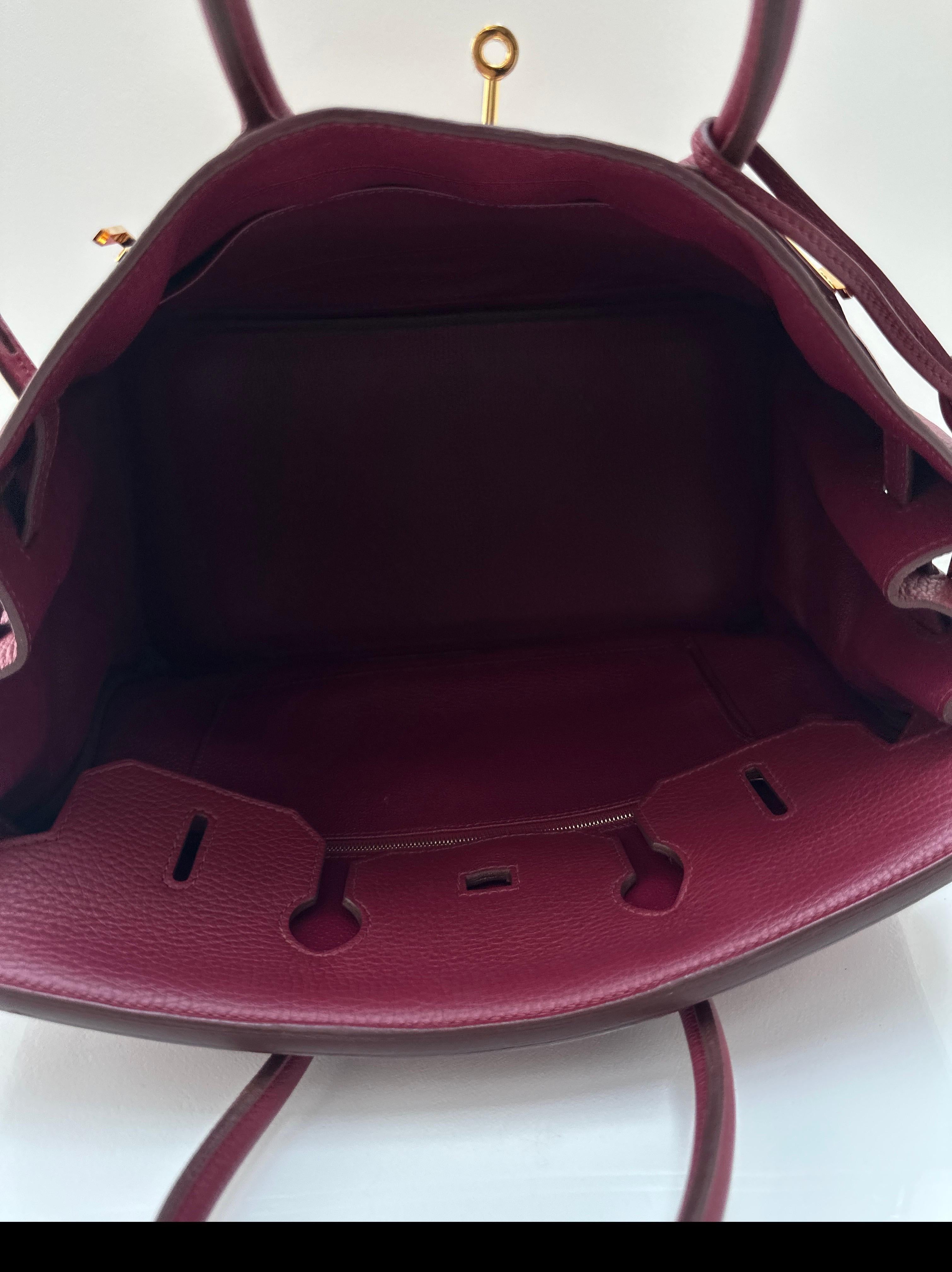 Hermes Rubis Birkin 35 Bag For Sale 1