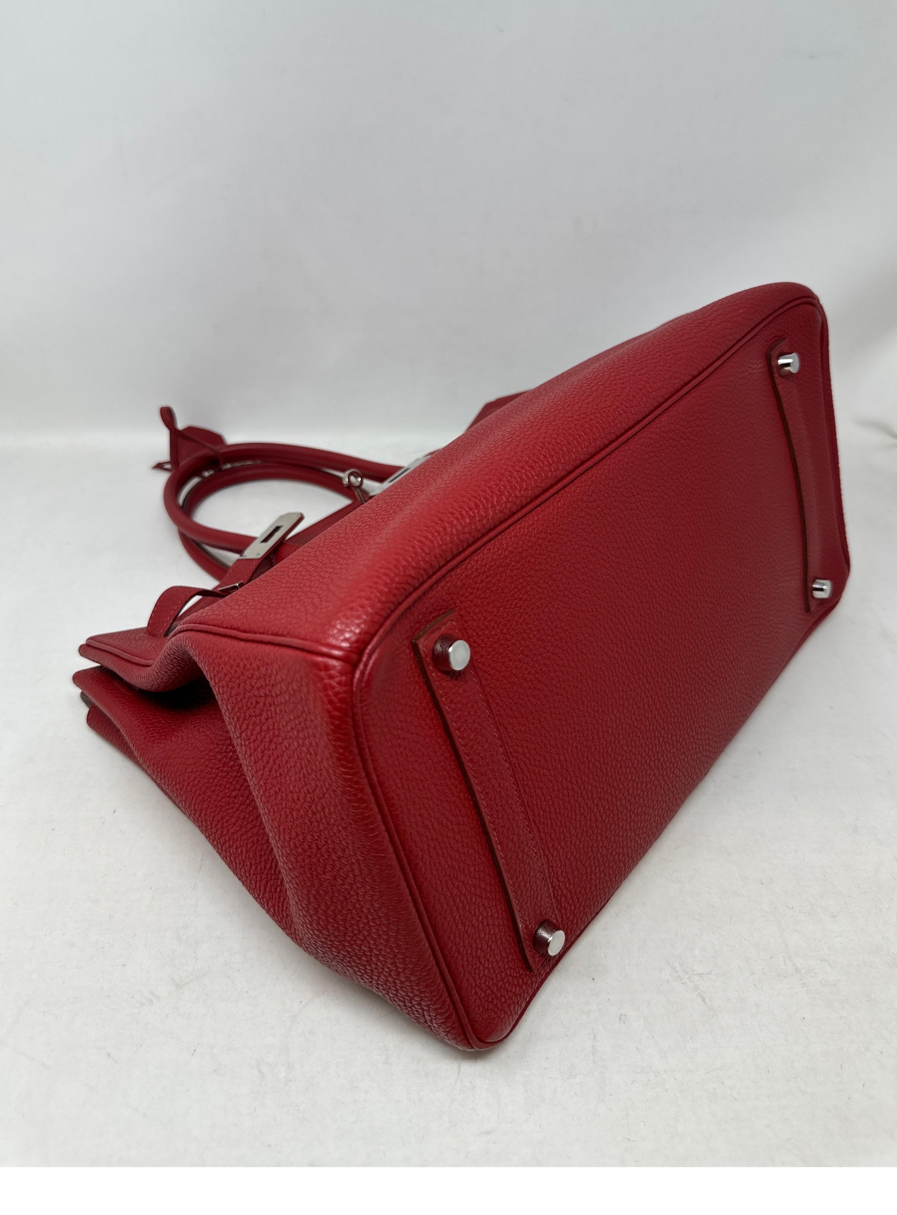 Hermes Rubis Birkin 35 Bag 5