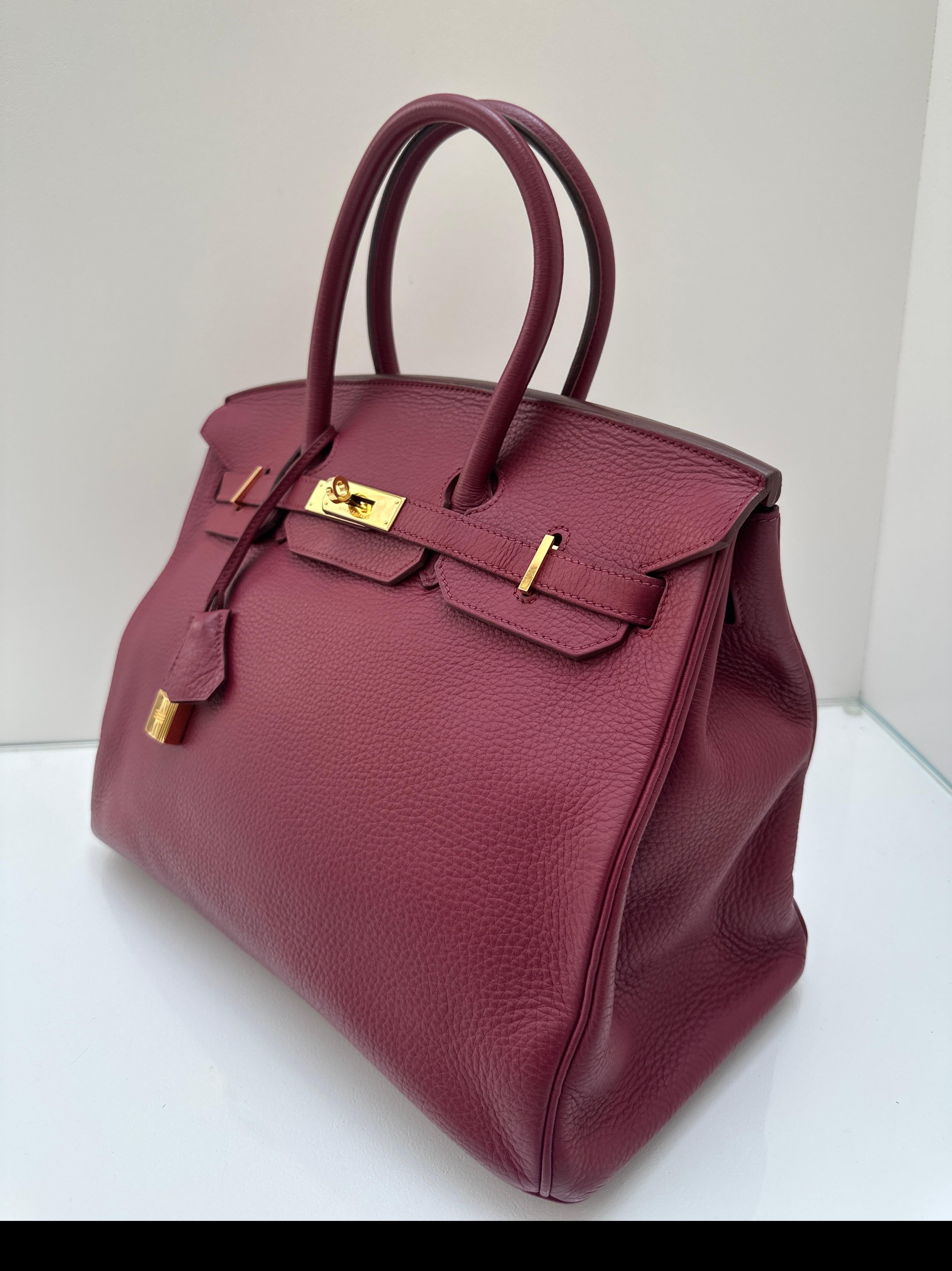 Hermes Rubis Birkin 35 Bag For Sale 4