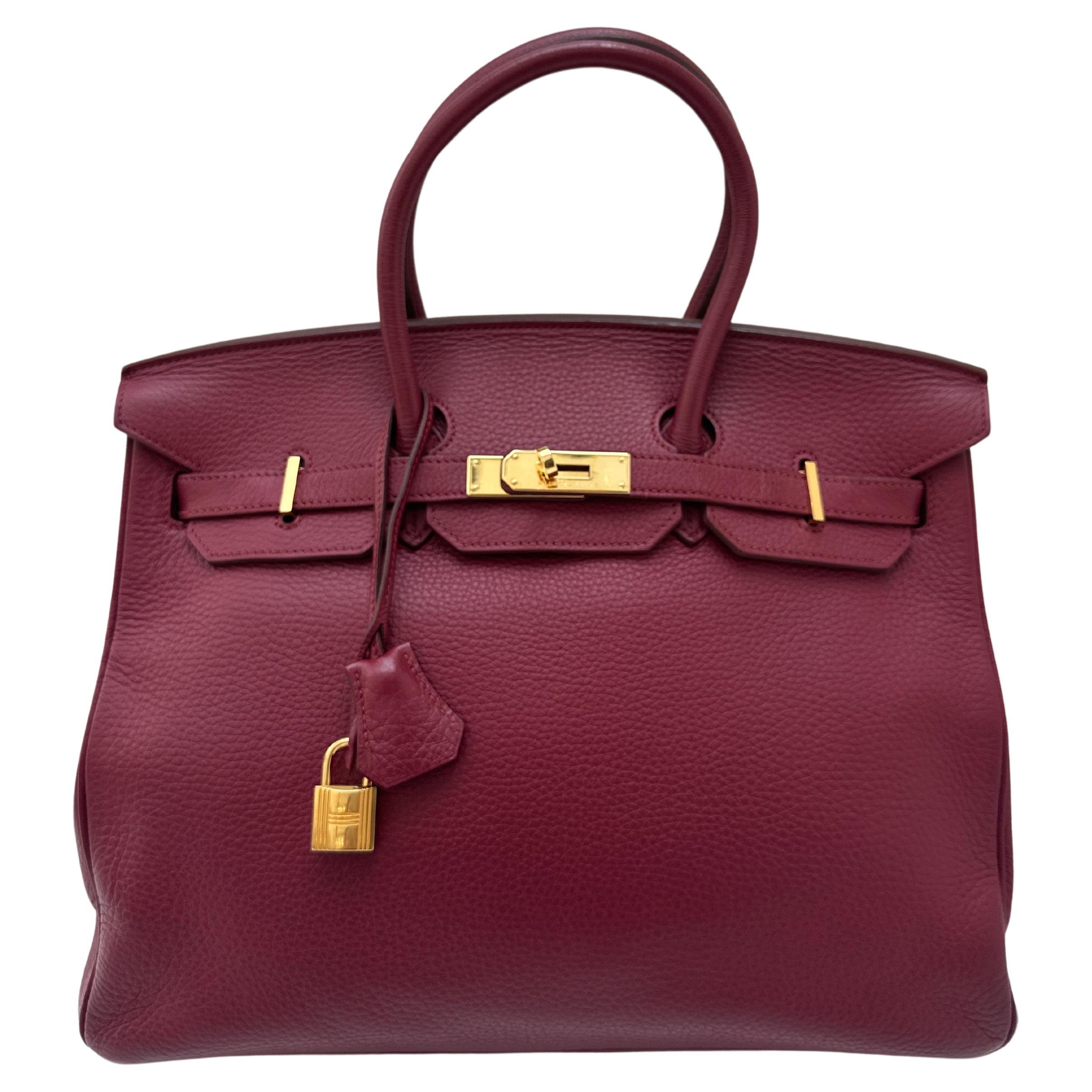 Hermes Rubis Birkin 35 Bag For Sale