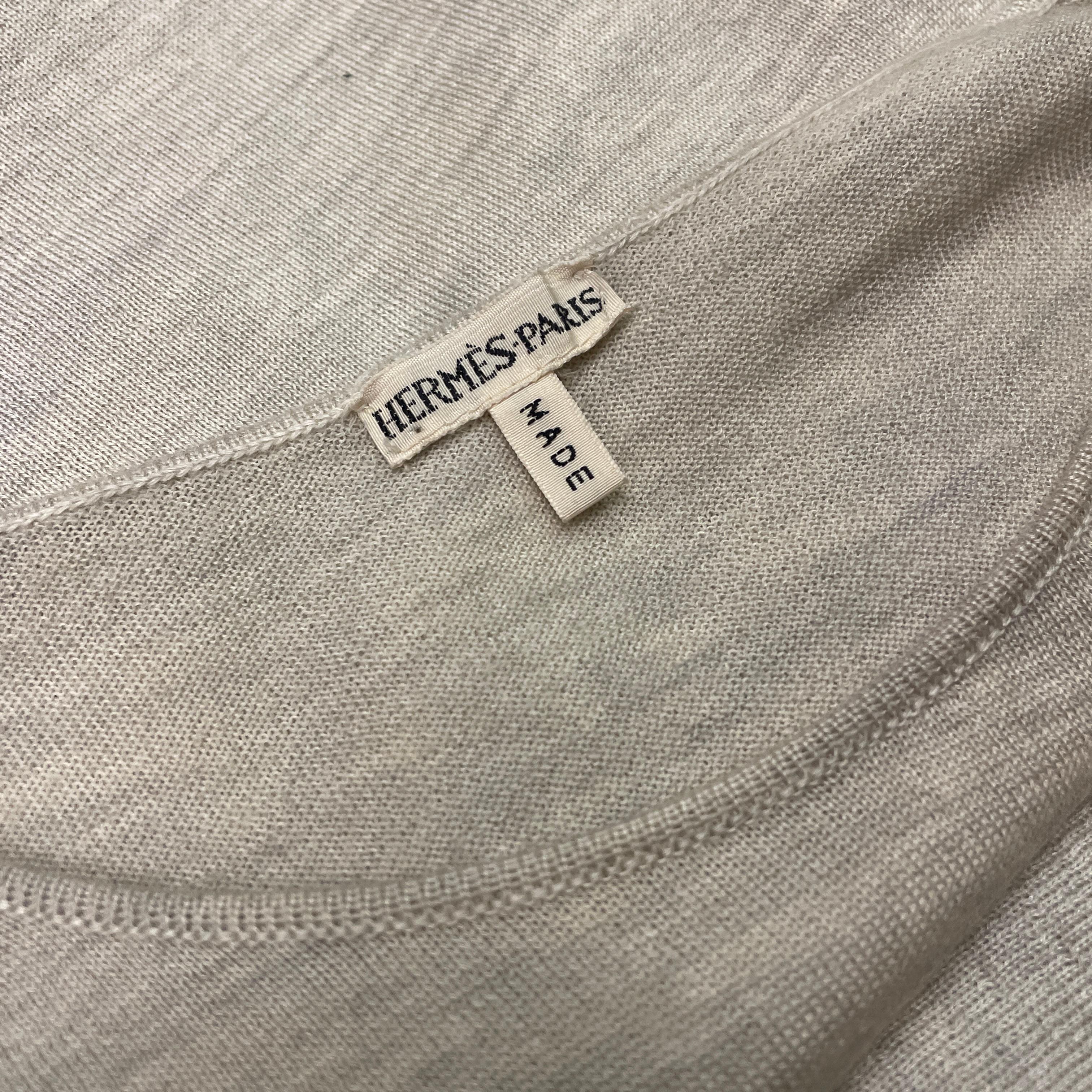Hermes Runway Top Martin Margiela Era S/S 1999 In Excellent Condition For Sale In Venezia, IT