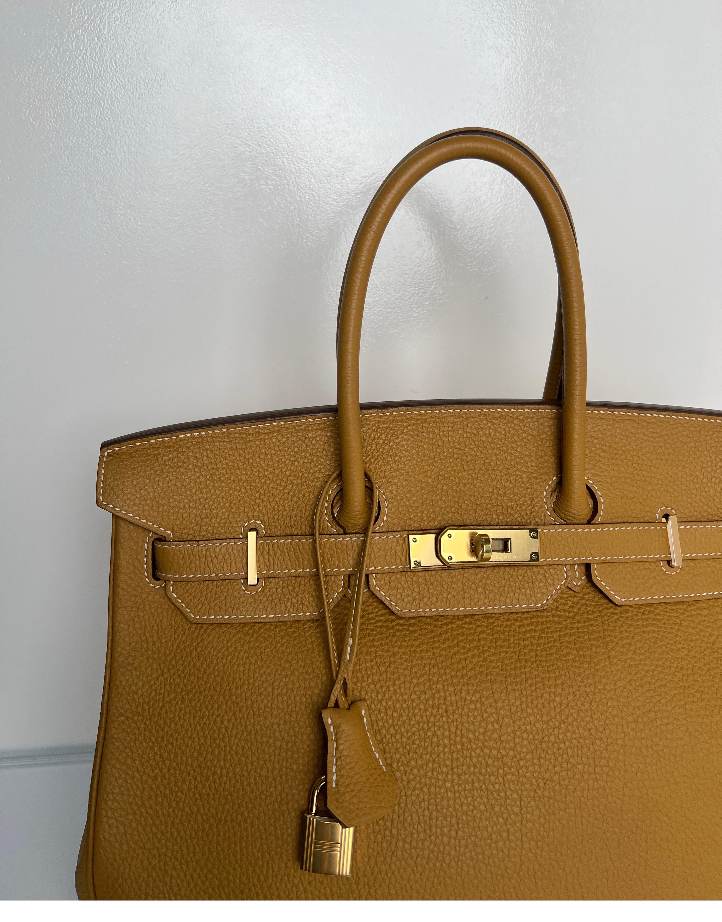 Bolso Hermes Sable Birkin 35 7