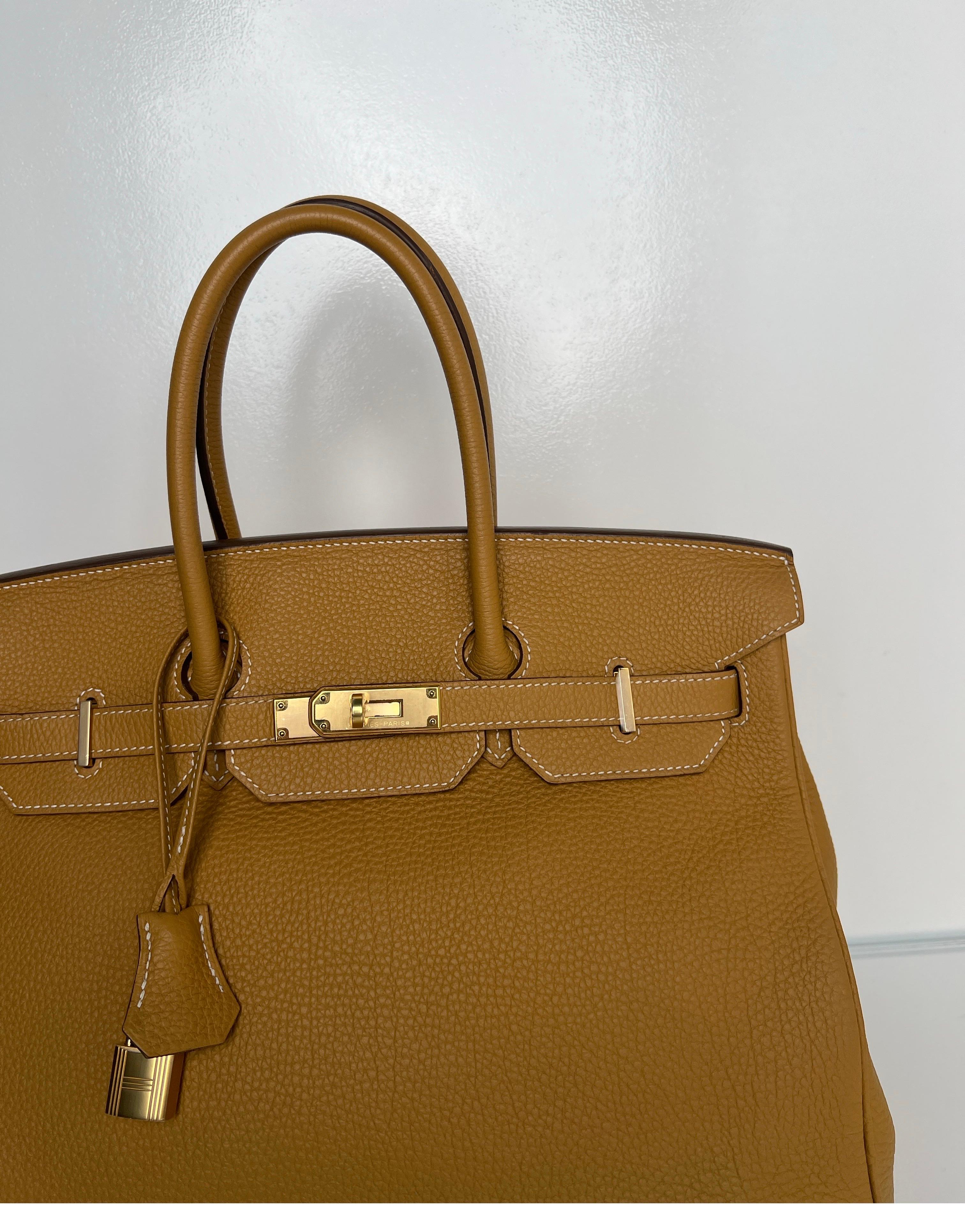 Bolso Hermes Sable Birkin 35 8