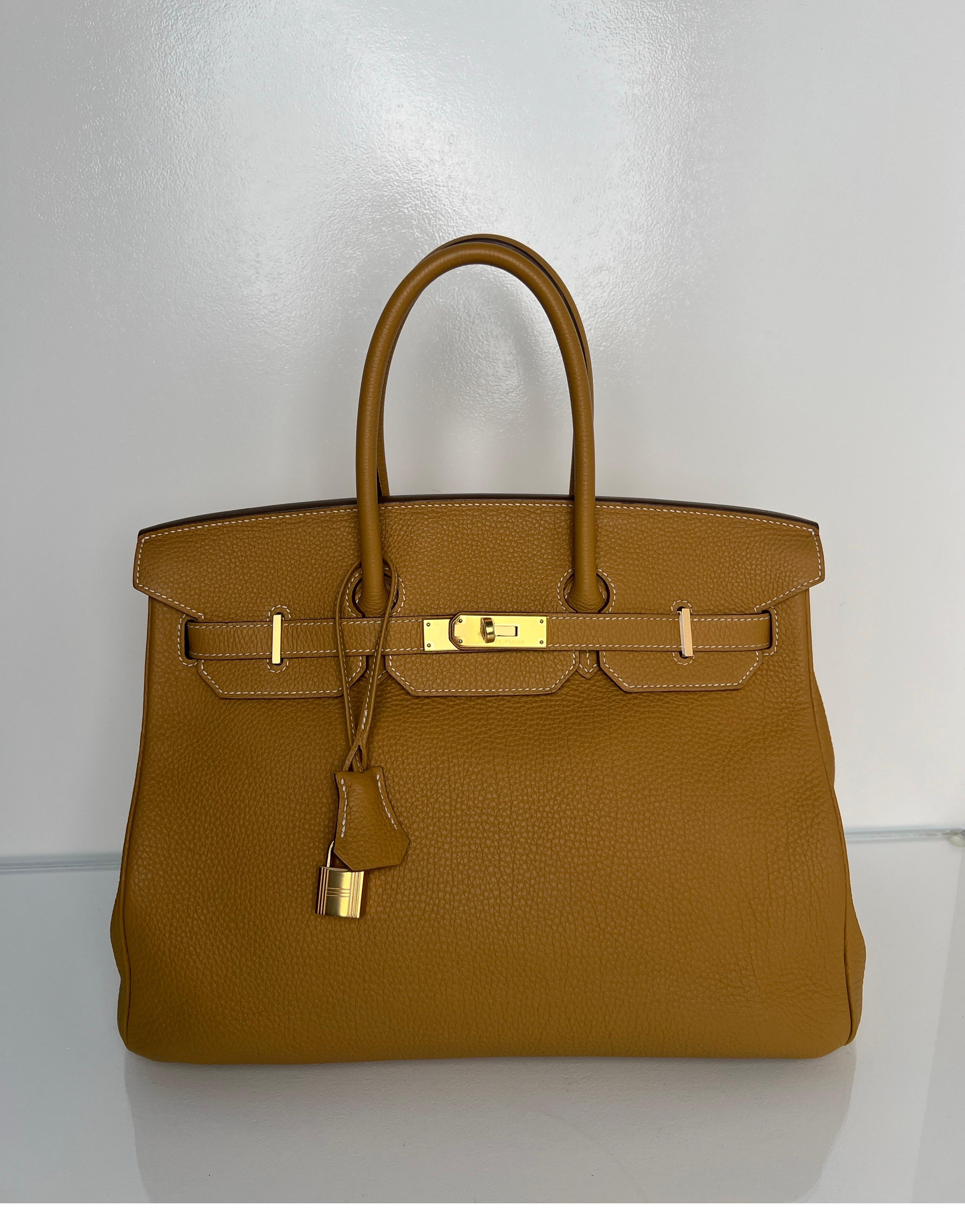 Bolso Hermes Sable Birkin 35 11