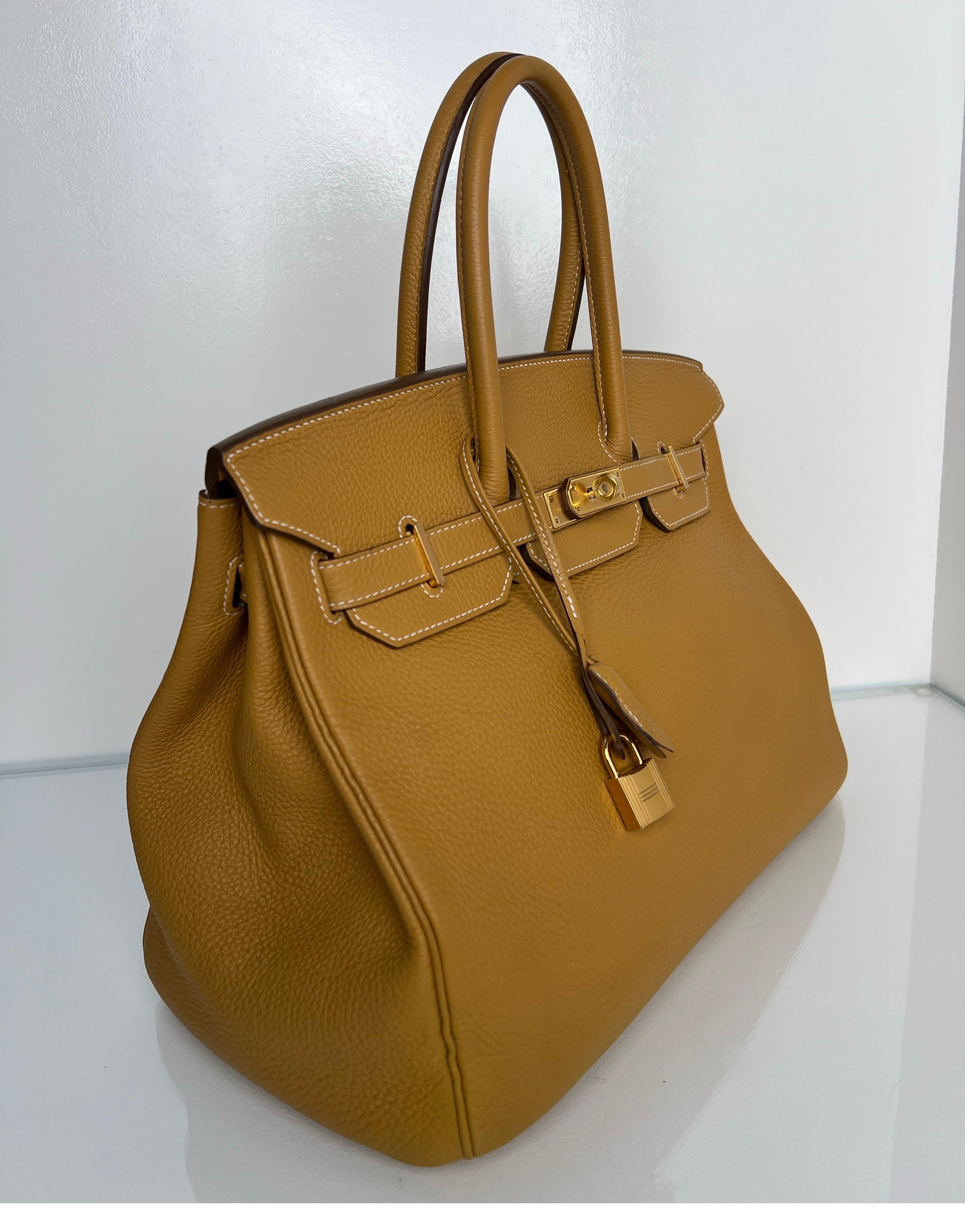 Bolso Hermes Sable Birkin 35 12