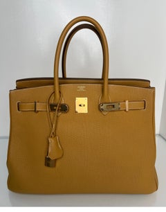 Hermes Sable Birkin 35 Bag
