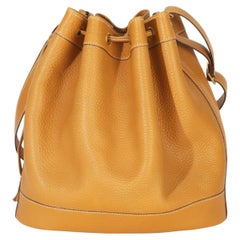 Hermès Sable Togo Market Bucket Tote