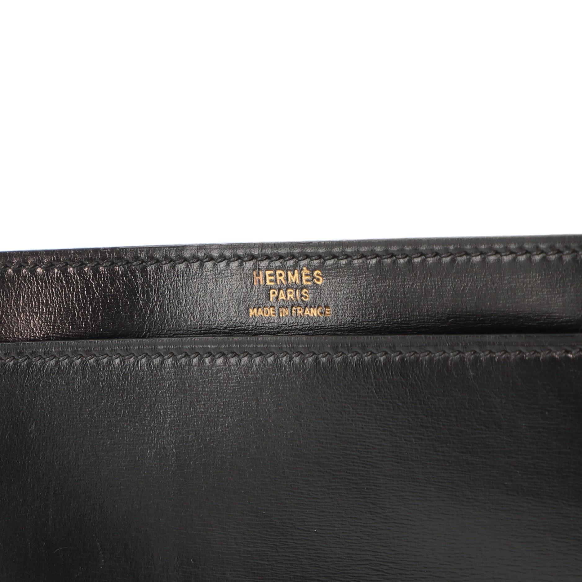 Hermes Sac a Depeche Shoulder Bag Box Calf 2