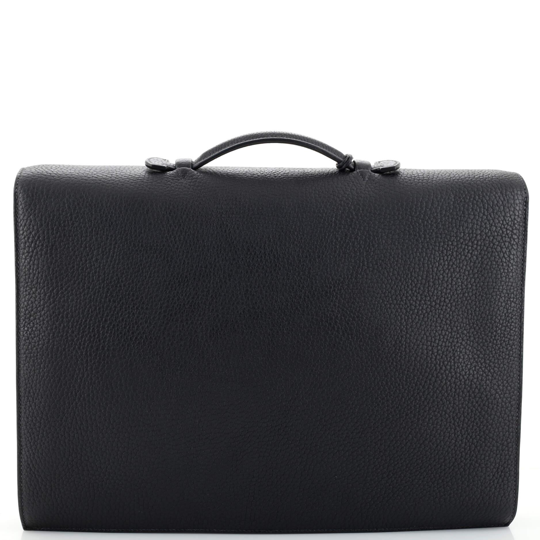 Women's Hermes Sac a Depeches Bag Fjord 41