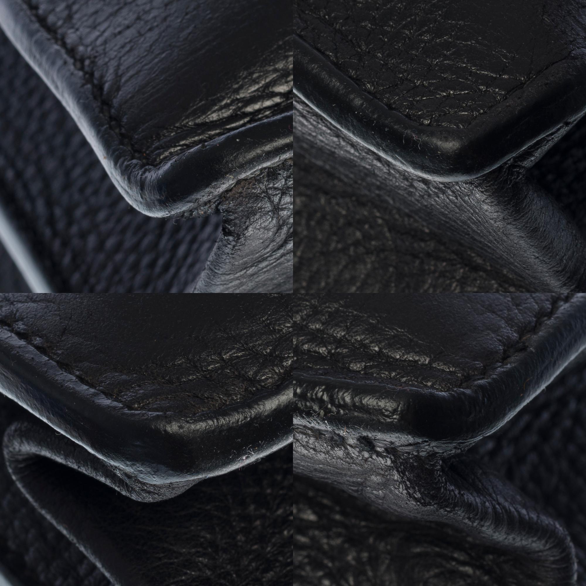 Hermès Sac à dépêches briefcase in black Vache d'Ardennes leather with GHW 4