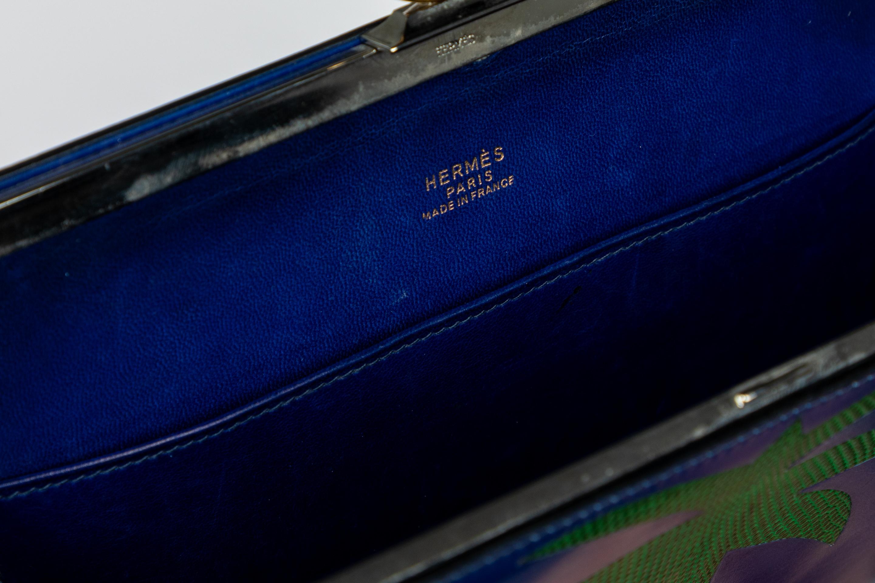 Hermès Sac à Malice Palm Tree Bag Rare For Sale 1
