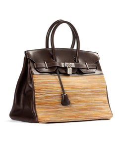 Hermès Sac Birkin 35 Vibrato/Swift Moka