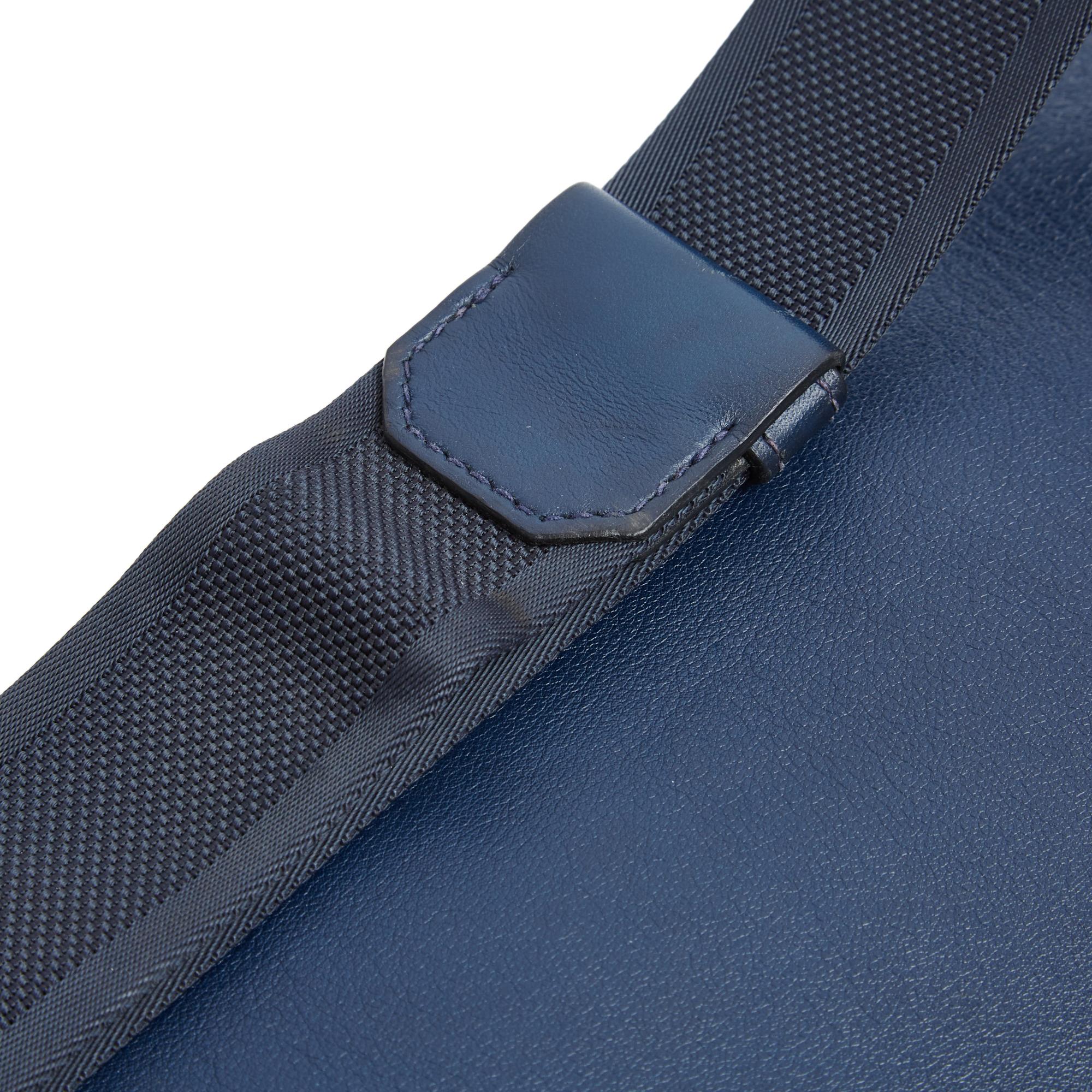 Hermès Sac Ceinture 2017-2020 Cityslide GM Blue Swift Leather Bag on Belt Hermes For Sale 1