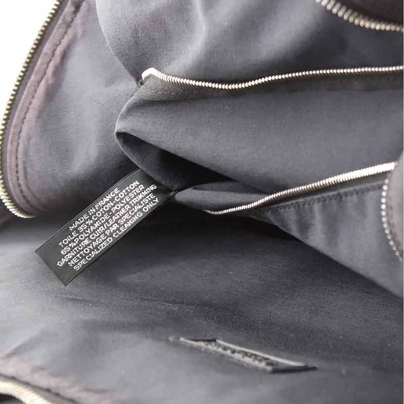 Hermes Sac De Golf Bag Toile and Leather 47 In Good Condition In NY, NY