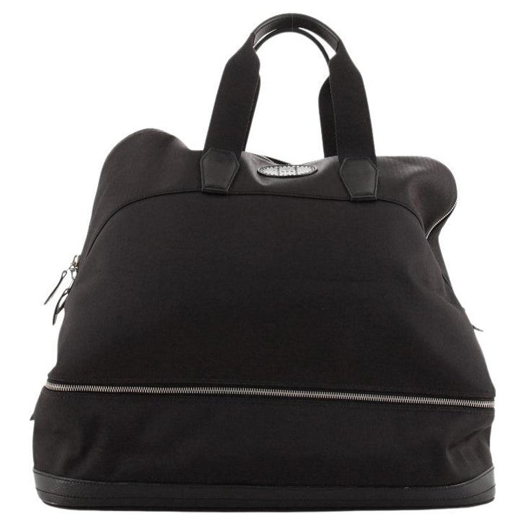 Hermes Sac De Golf Bag Toile and Leather 47 at 1stDibs