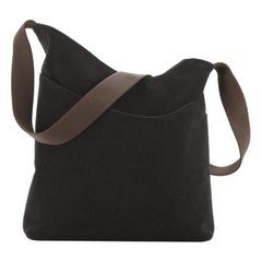 Hermes Sac De Pansage Shoulder Bag Toile
