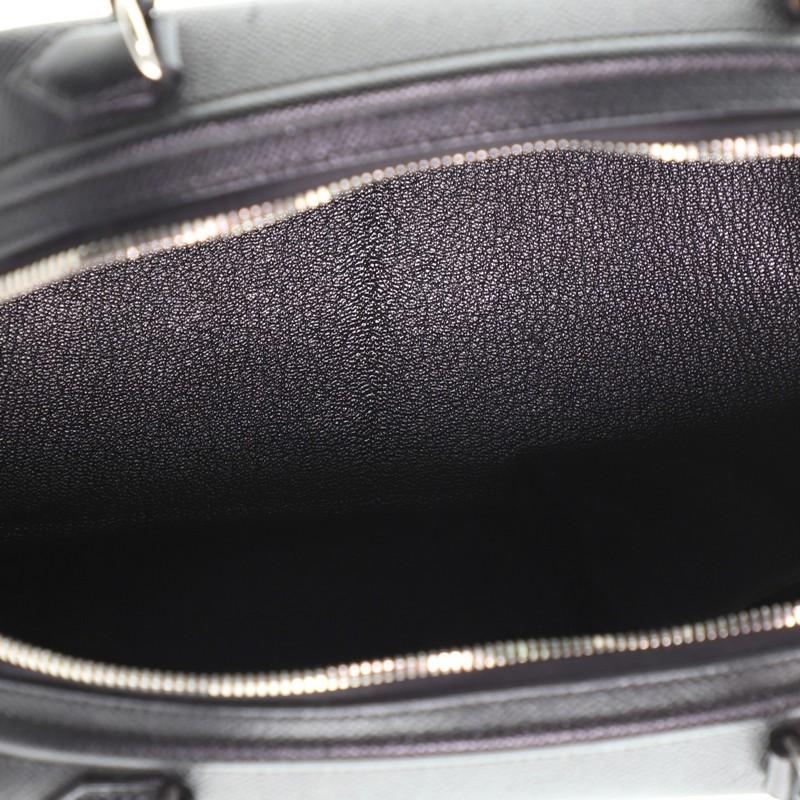 Black Hermes Sac Envi Handbag Epsom 26