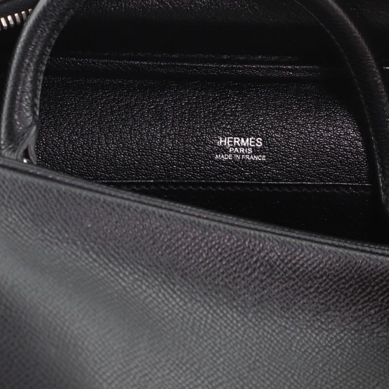 Hermes Sac Envi Handbag Epsom 26 In Good Condition In NY, NY