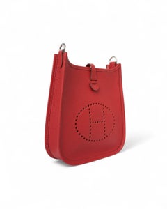 Hermès Sac Evelyne 16 Clemence Rouge Radieux
