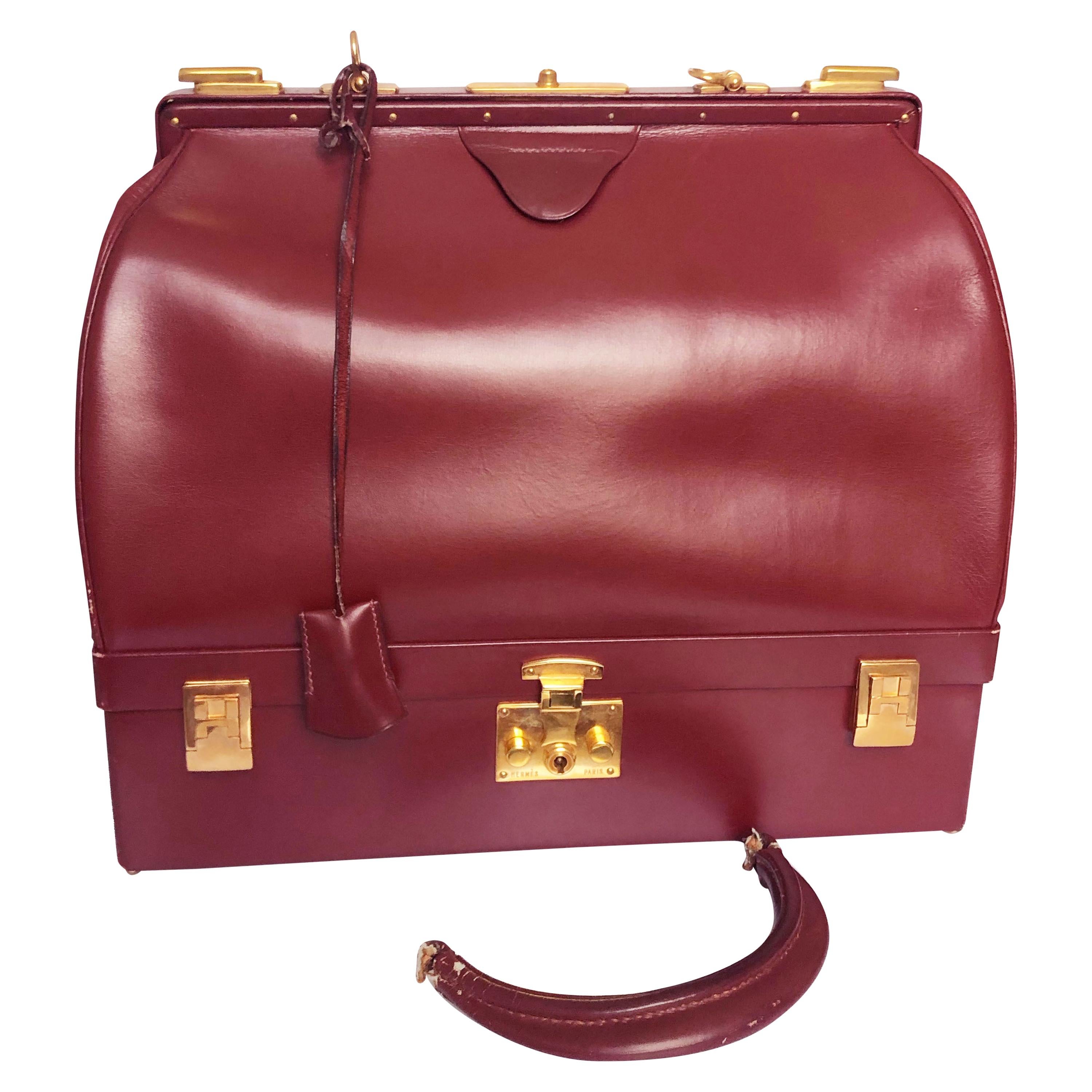 Rare Hermès vintage travel case 1975 at 1stDibs