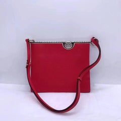 Hermes Sac Mors de Bride Bag Pink Chevre Chamkila Leather Shoulder Bag 2021